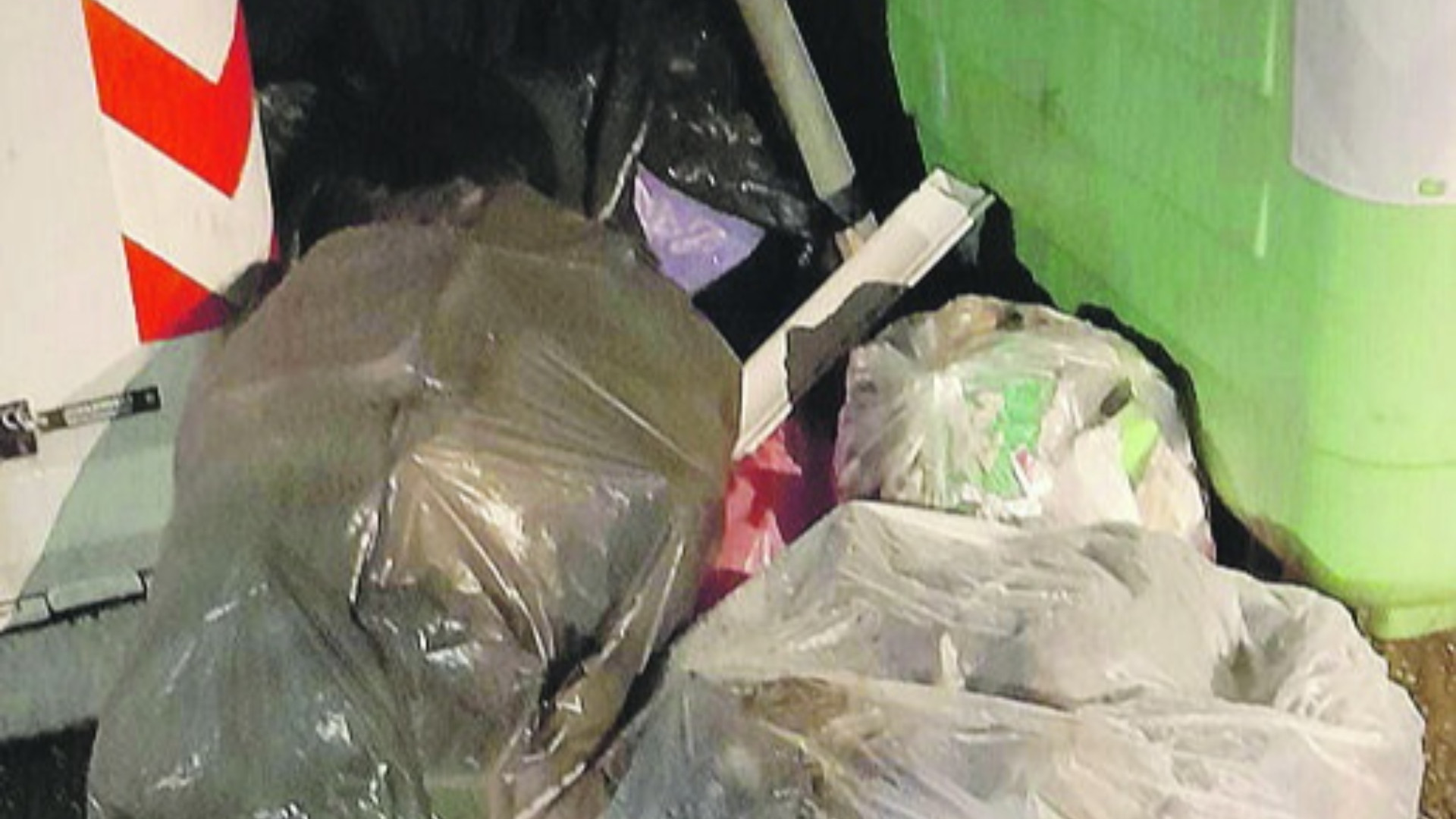 Rifiuti abbandonati a Rottofreno