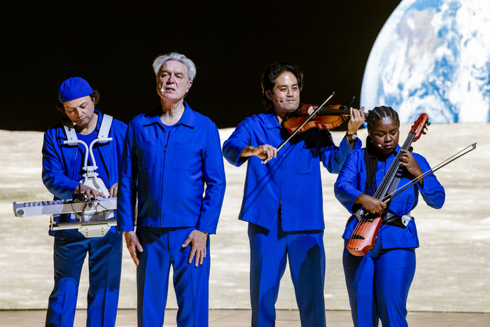 Altre immagini del concerto di David Byrne