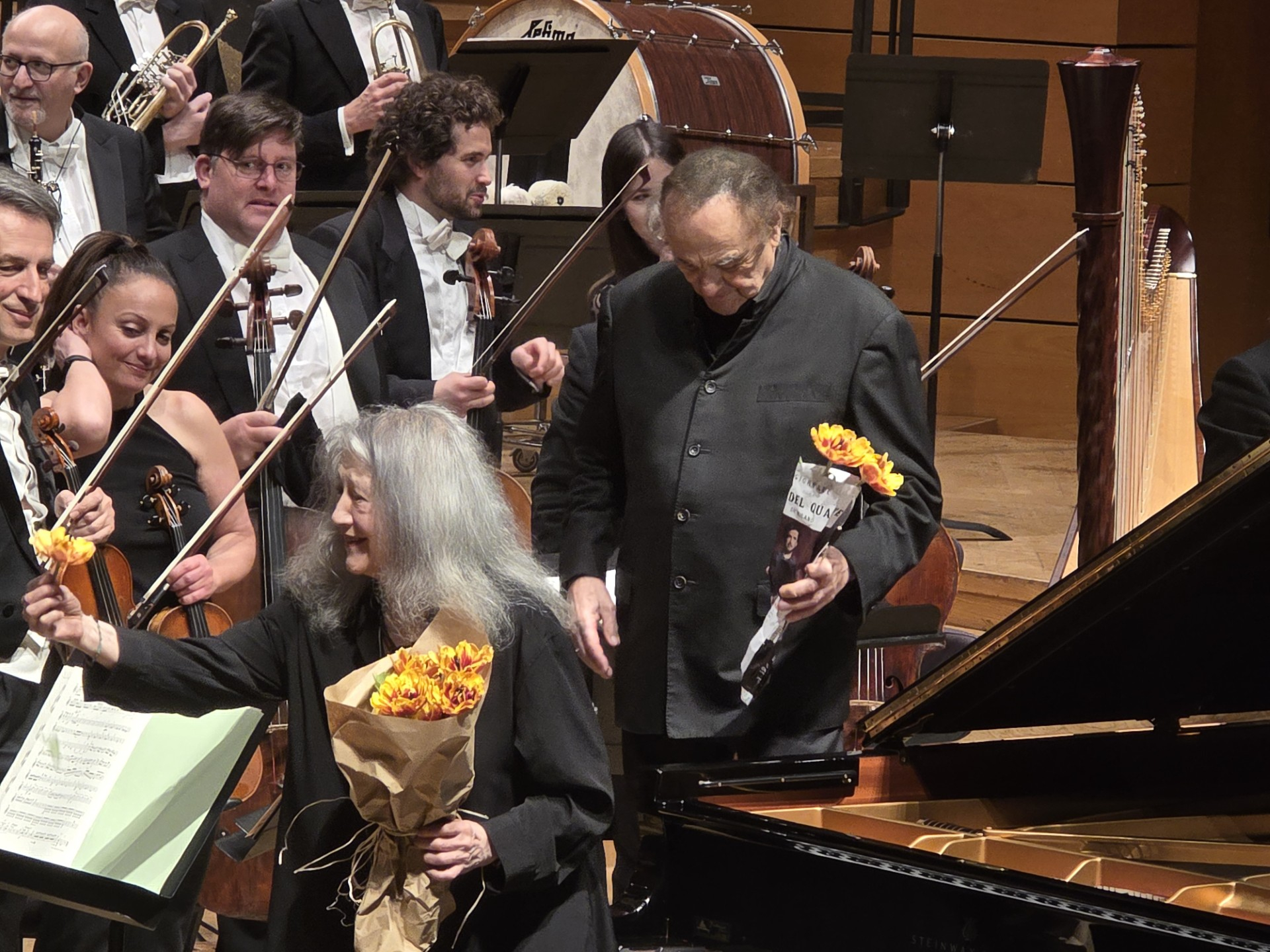 Un altro momento del concerto