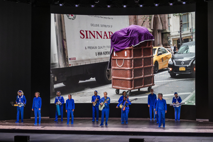 Un momento dello spettacolo