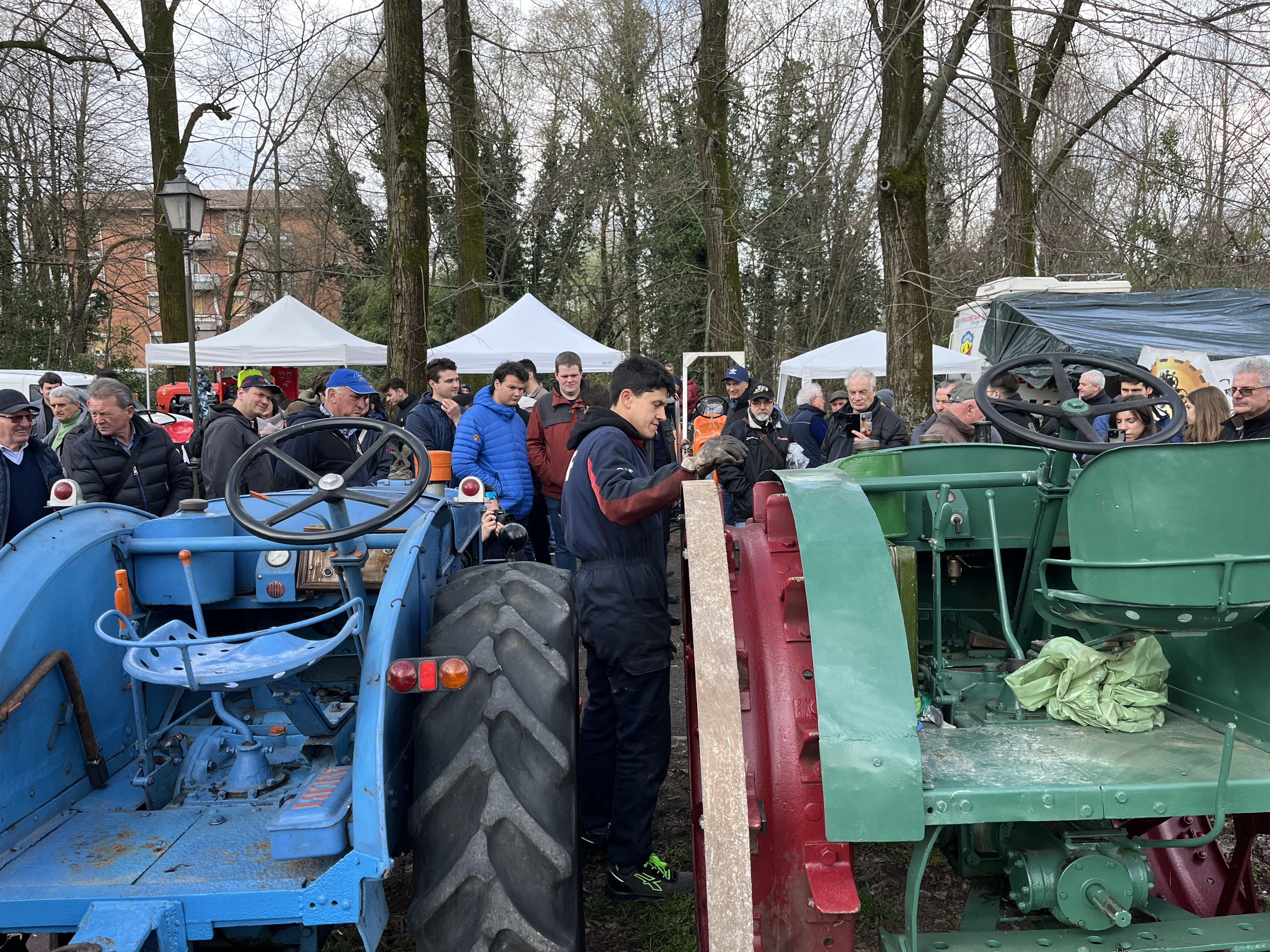 Dennis Tagliaferri presidente del gruppo trattori antichi e mestieri (Gtam)