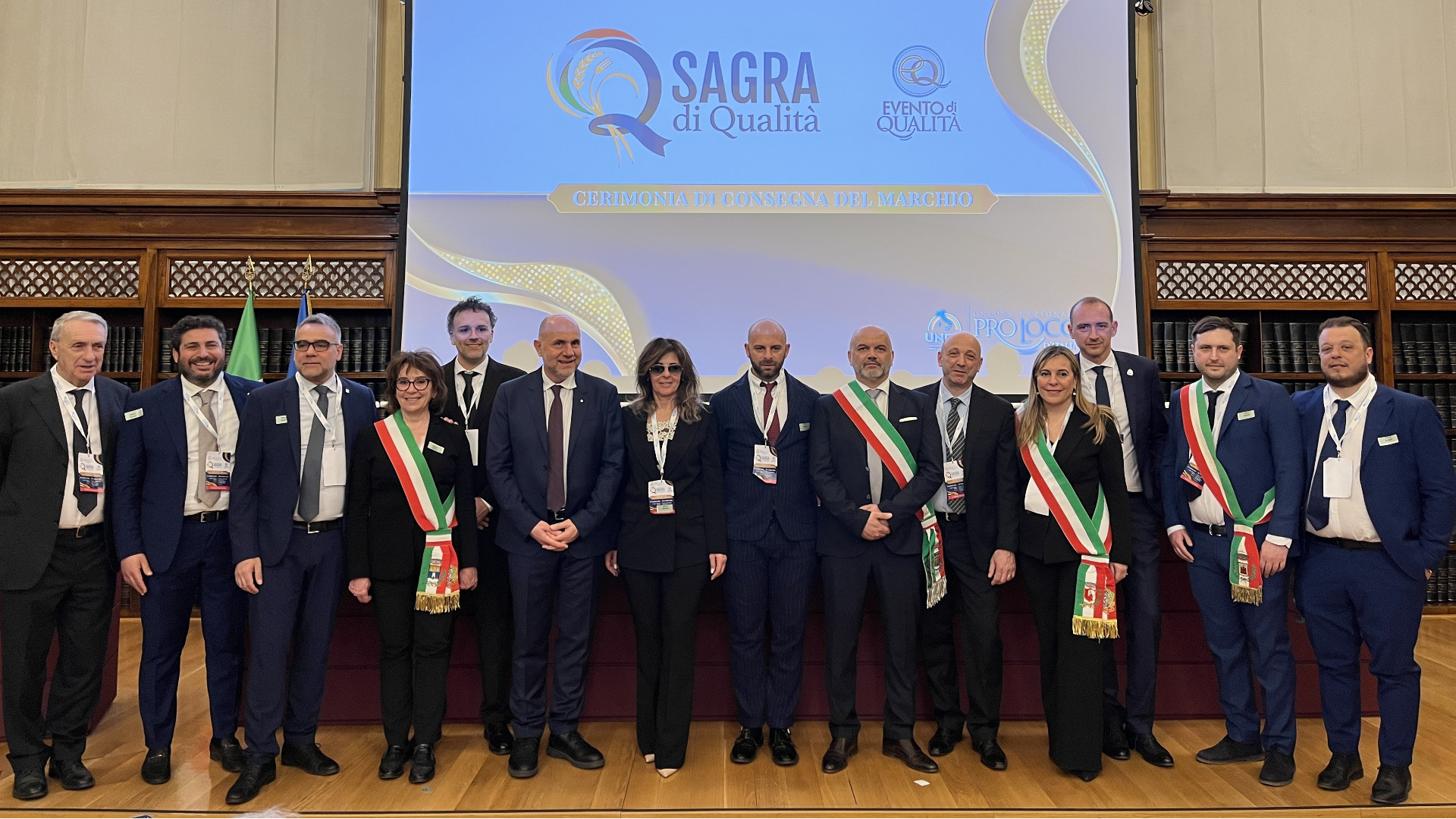 Sindaci e Proloco a Roma con i rappresentanti Unpli Foto PADERNI