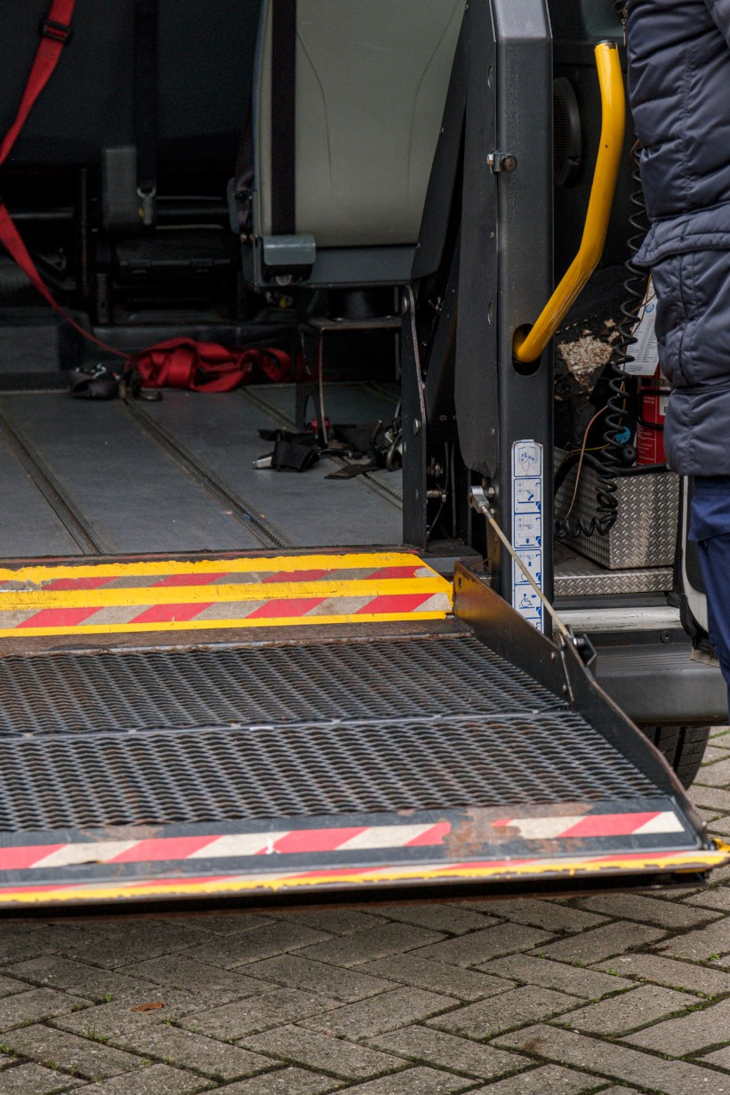 Alcuni dettagli dei pulmini da sistemare