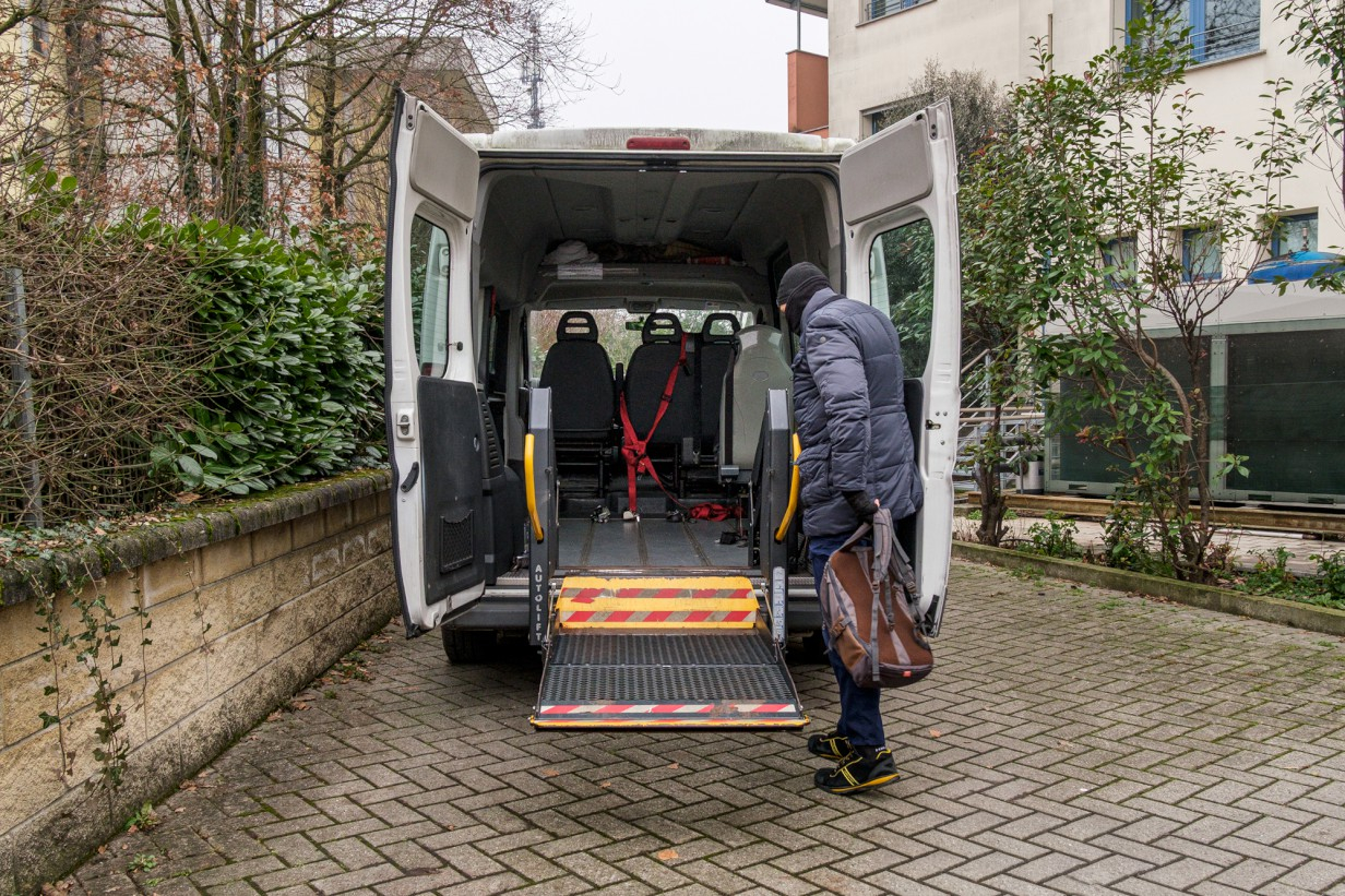 Alcuni dettagli dei pulmini da sistemare