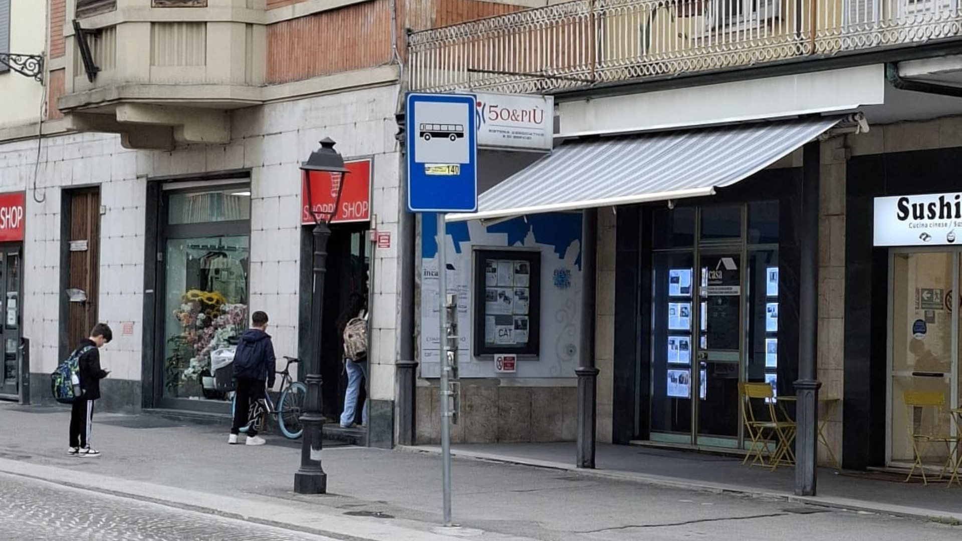 Una delle quattro fermate che saranno soppresse