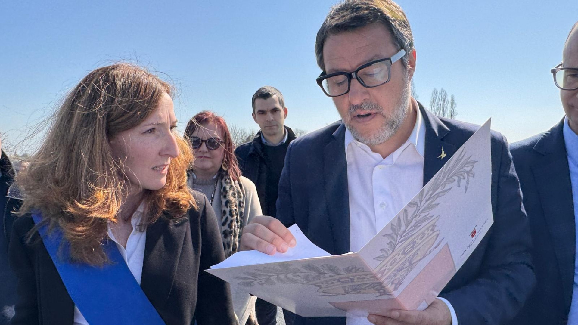 Infrastrutture, la presidente Patelli consegna al ministro Salvini tre lettere