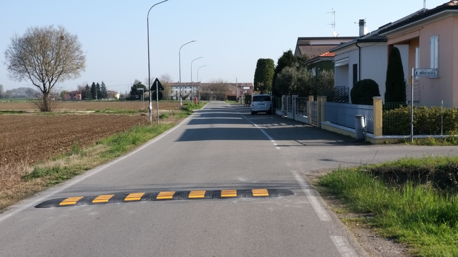 Fiorenzuola, cinque nuovi dossi artificiali per rallentare le auto