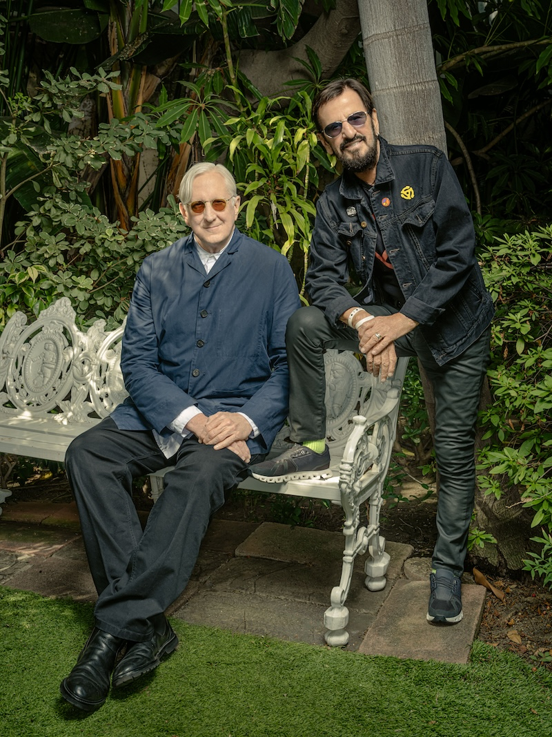 T Bone Burnett con Ringo Starr