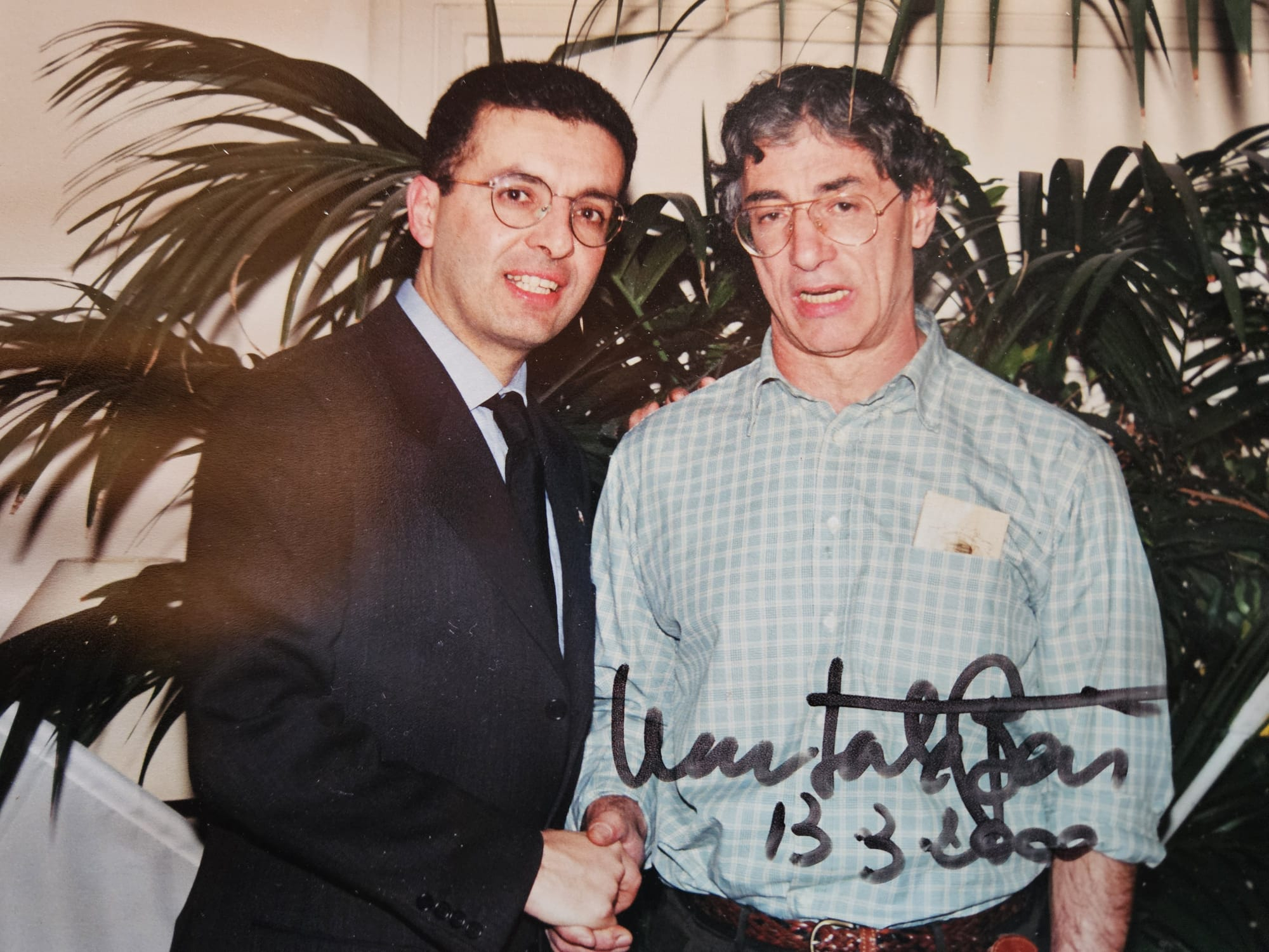 Andrea Pezzani e Umberto Bossi