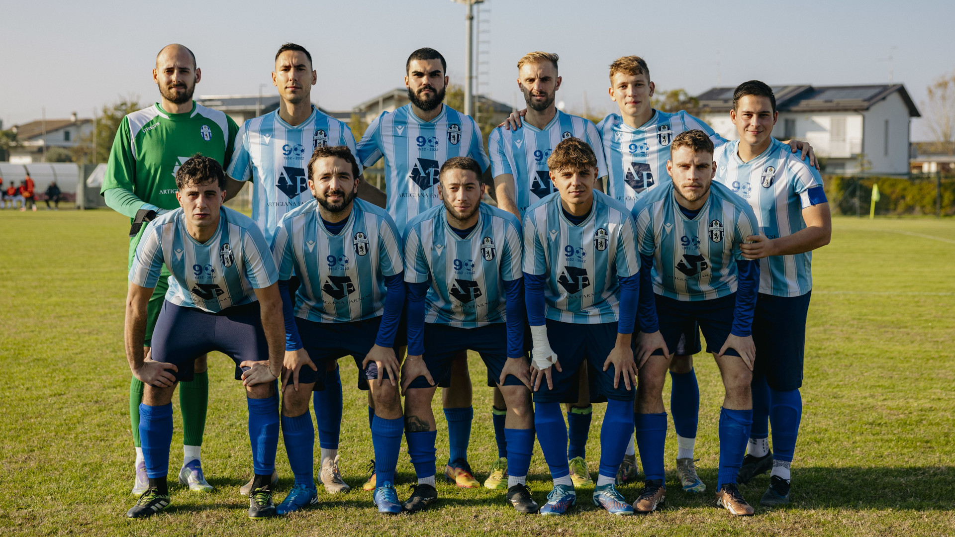 Una formazione della Lugagnanese. Foto Angela Petrarelli