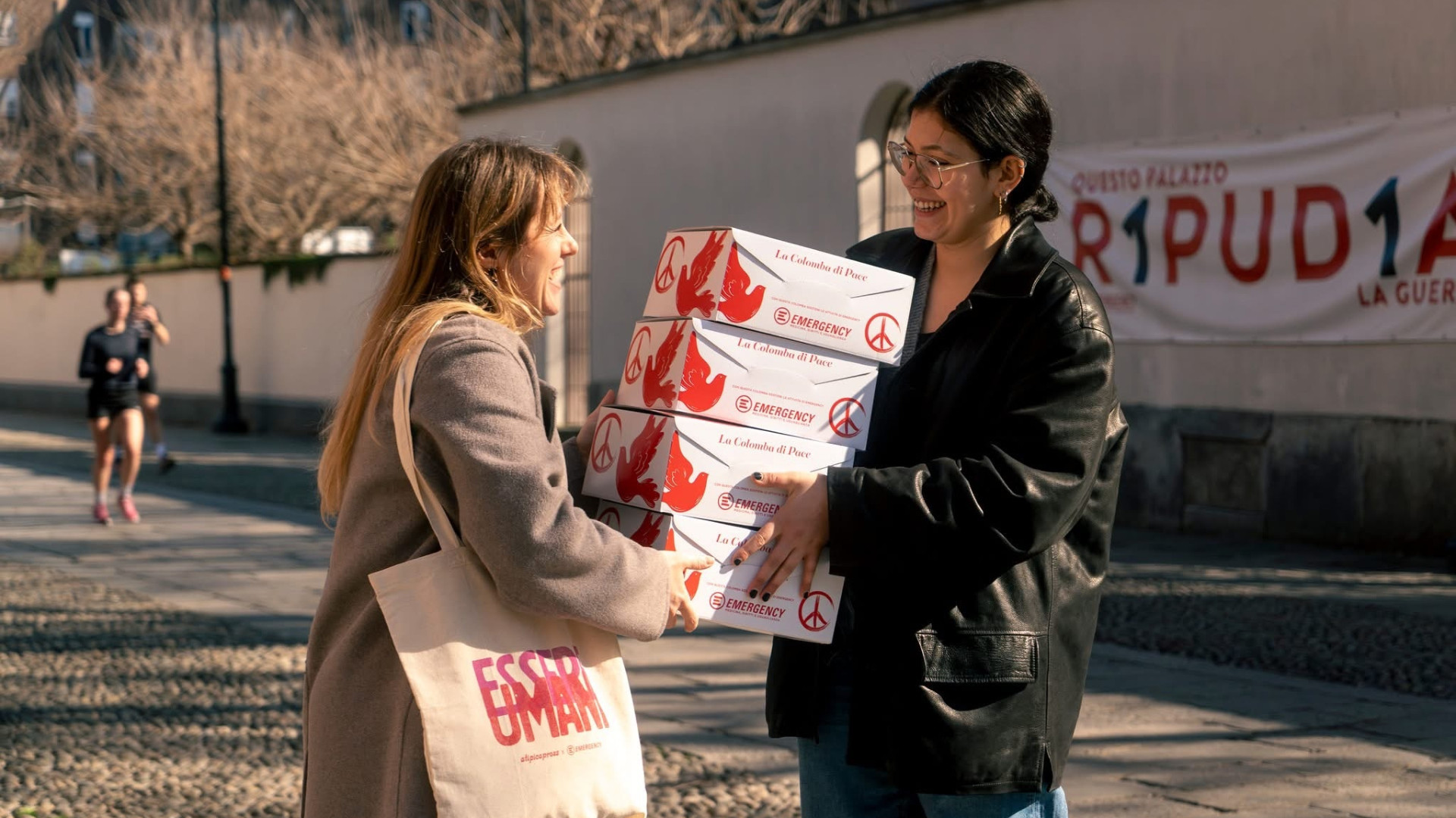 La colomba pasquale di Emergency