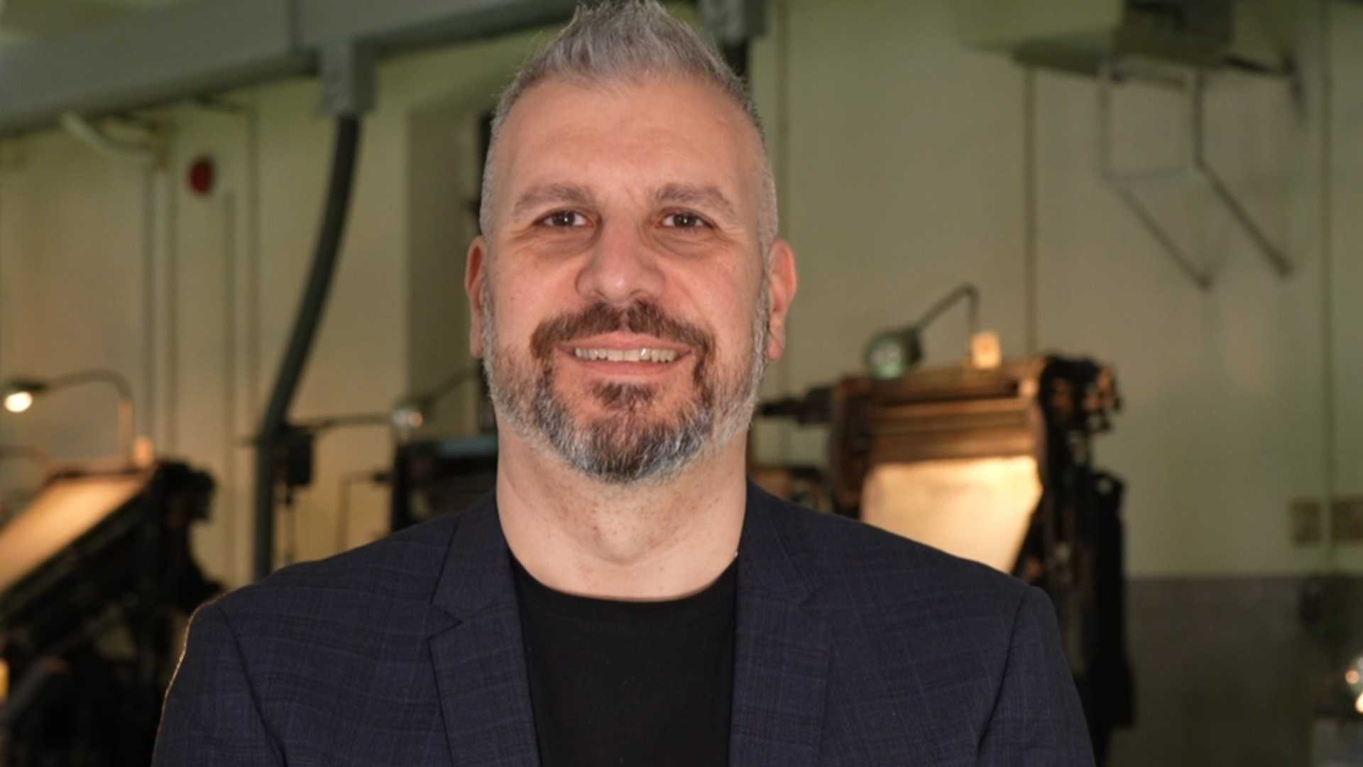 Il regista Gianfranco Di Silvestro