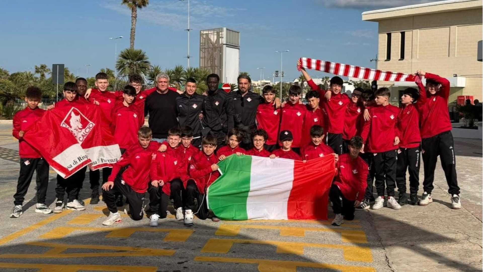 I baby-biancorossi protagonisti a Malta