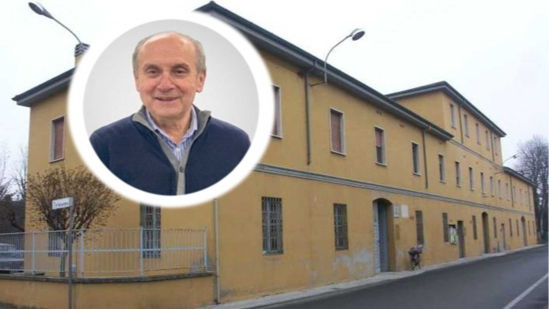 Sergio Fuochi e il municipio di Pontenure