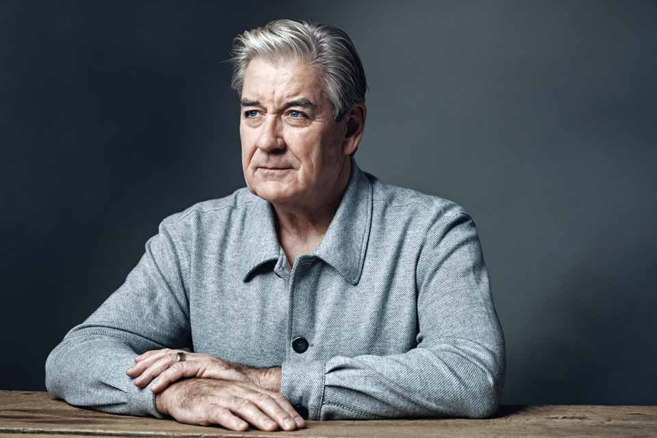 Lo scrittore Patrick McGrath