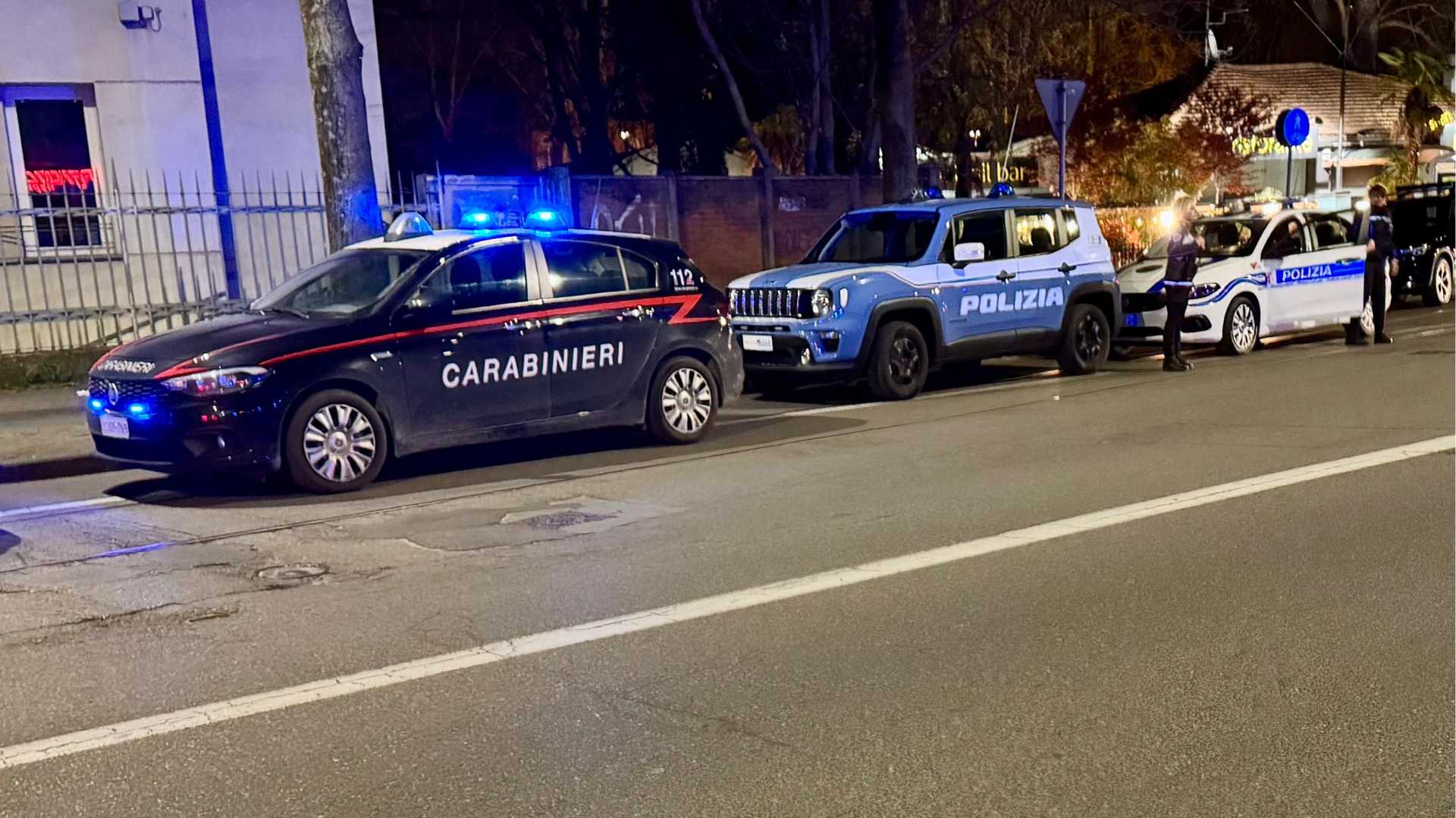 Uomini e mezzi dispiegati ieri sera per i controlli nei luoghi della movida