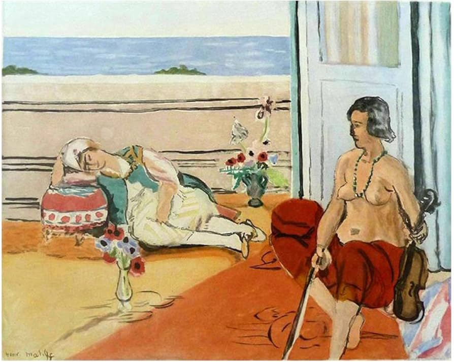 "Odalisca sul mare" di Matisse