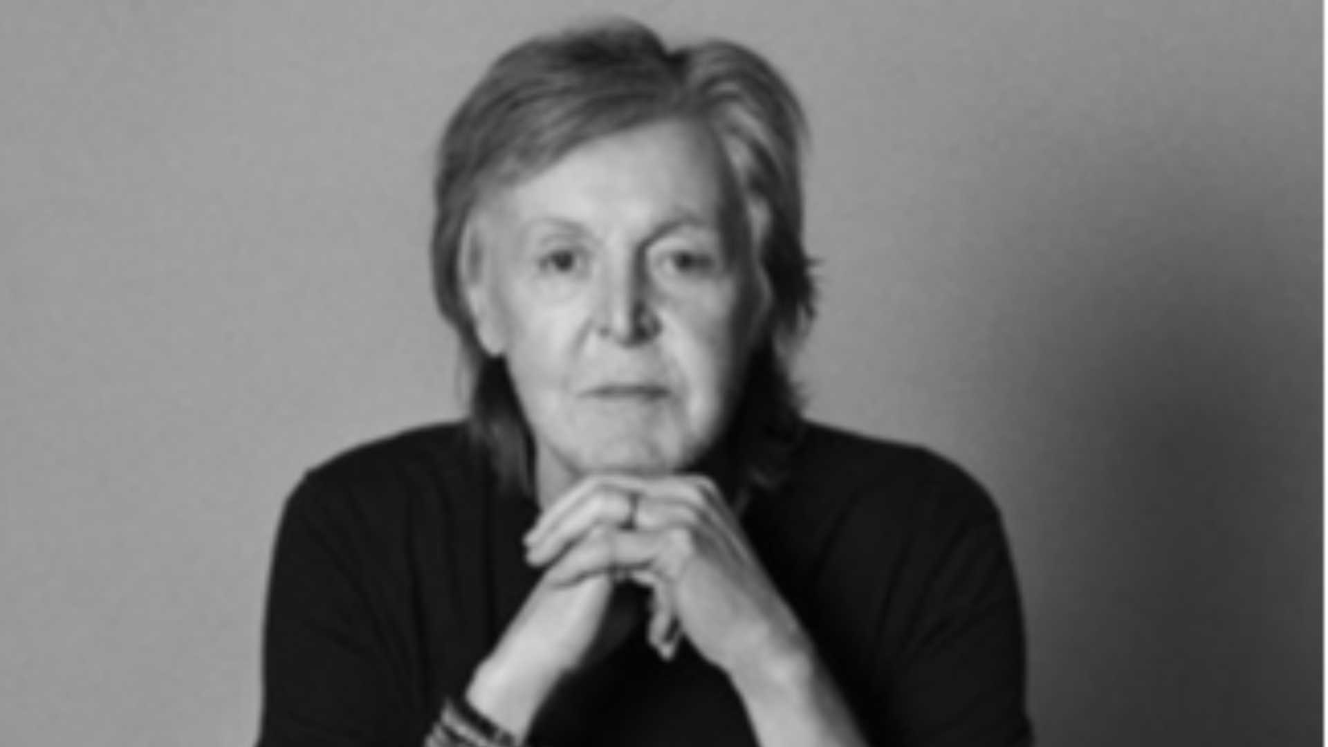 Un ritratto recente di Paul McCartney