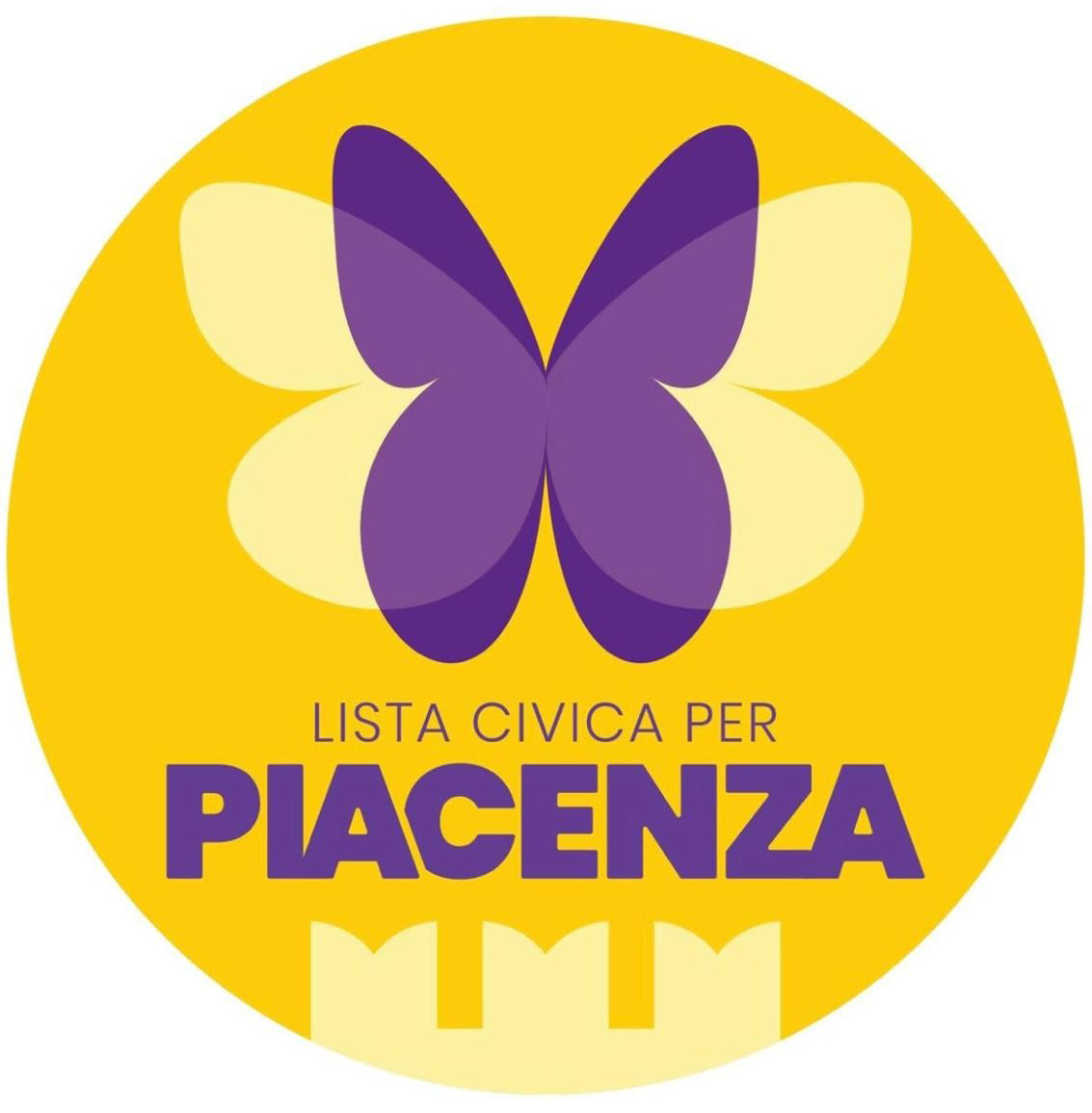 Il logo della lista civica Per Piacenza