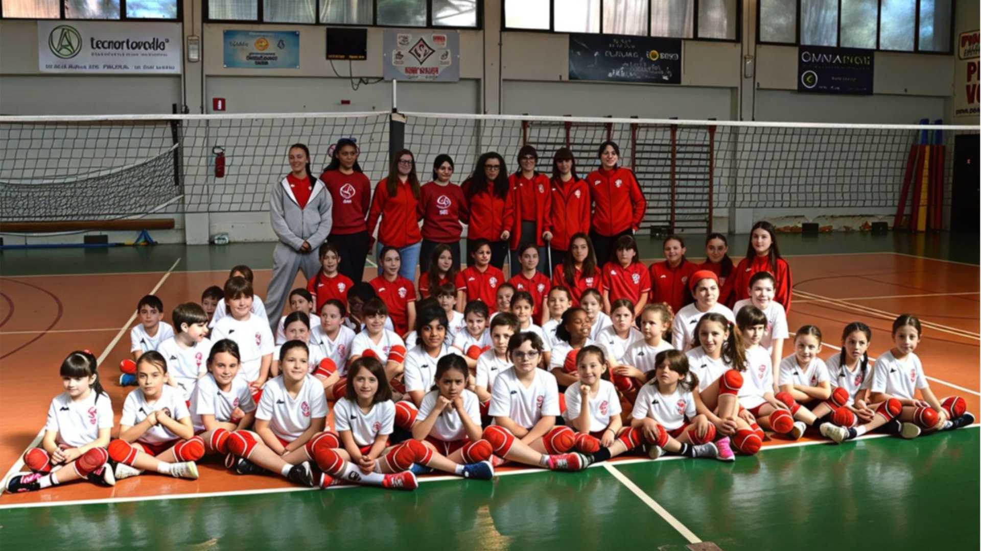 L'invasione dei baby pallavolisti