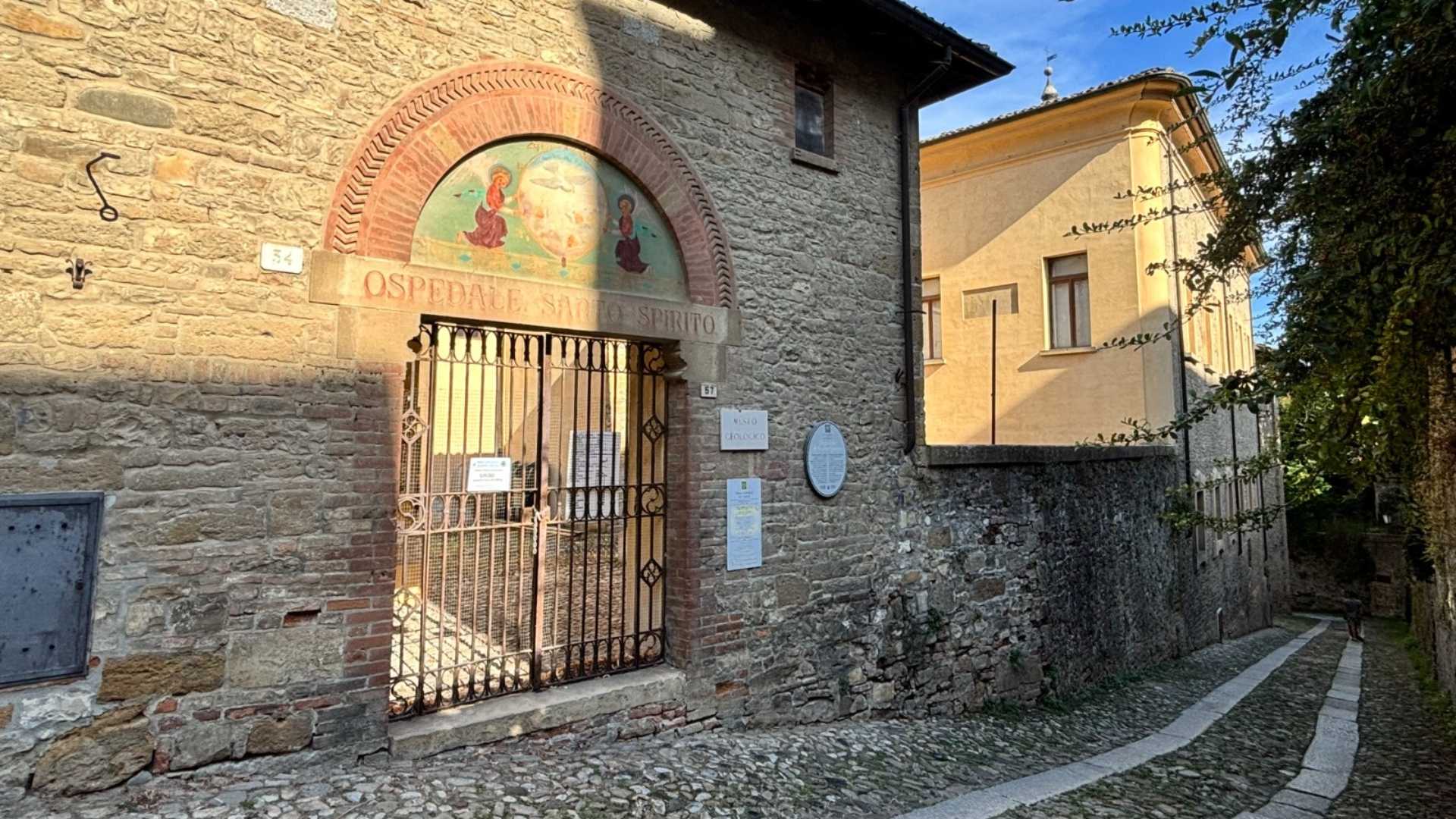 Il museo geologico G. Cortesi di Castell'Arquato, in via Sforza Caolzio