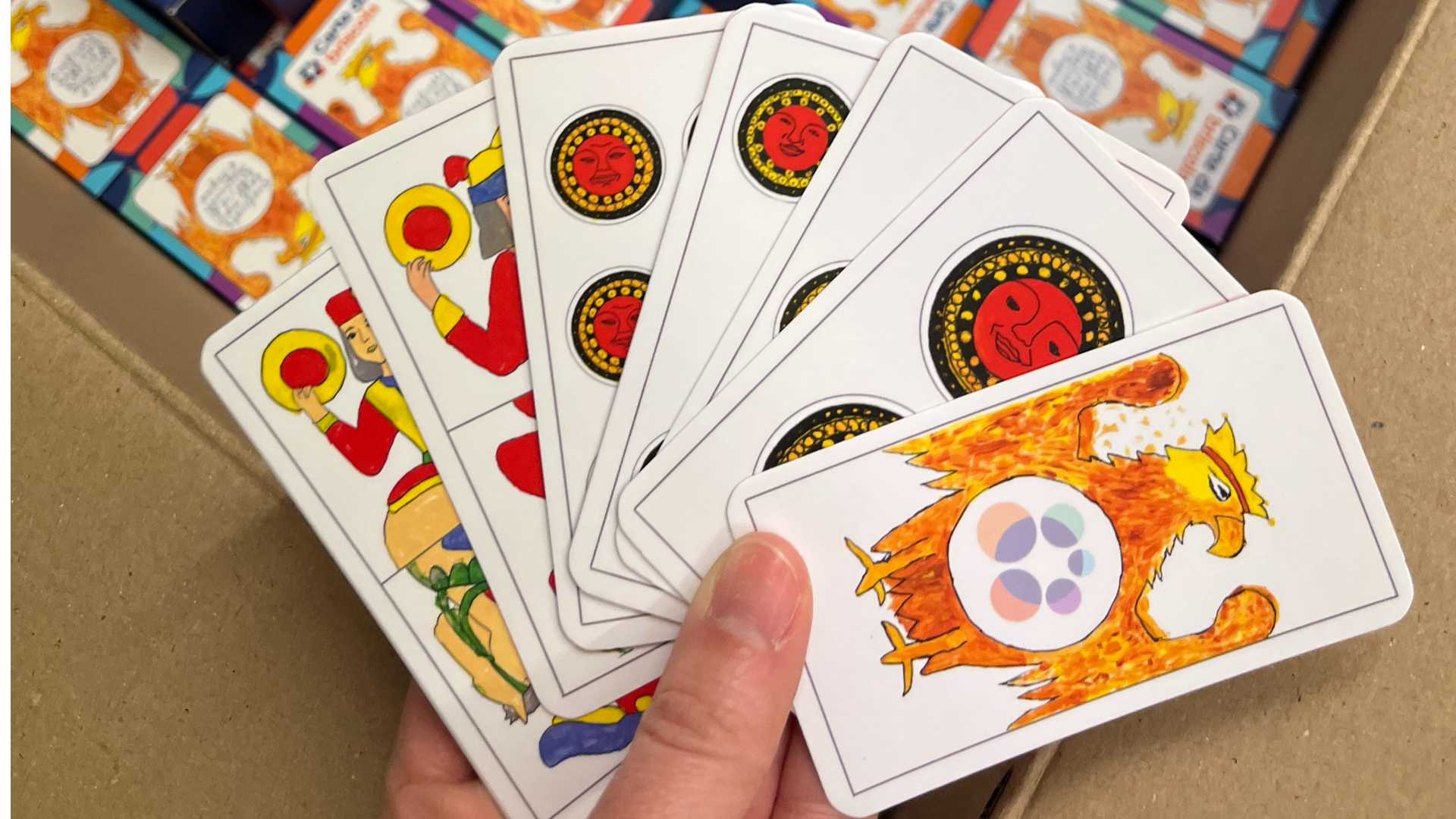 Le carte da briscola realizzate dagli anziani di Monticelli