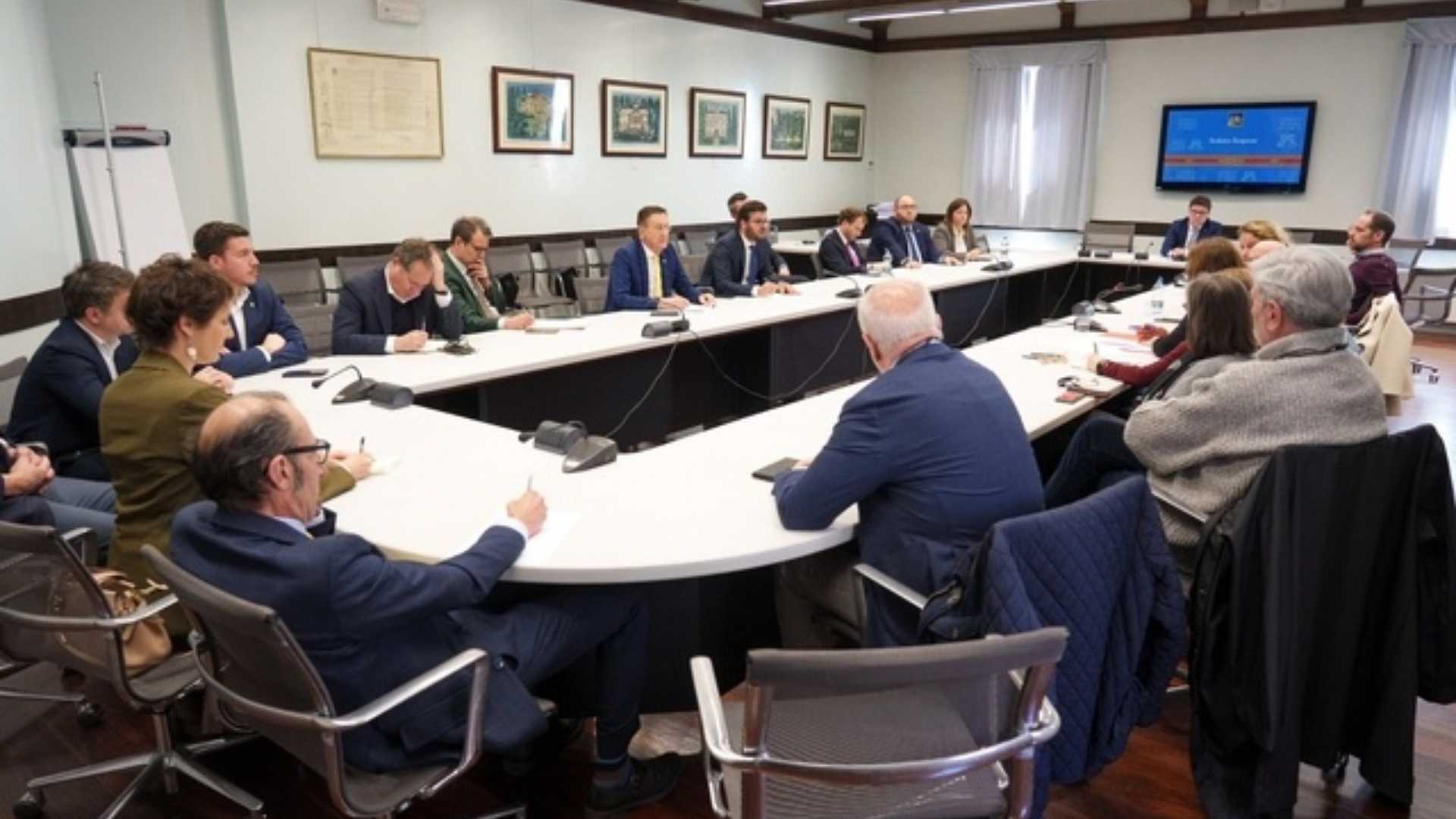 A palazzo Ferro Fini, Capigruppo di maggioranza e di minoranza ricevono delegazione Cgil Veneto