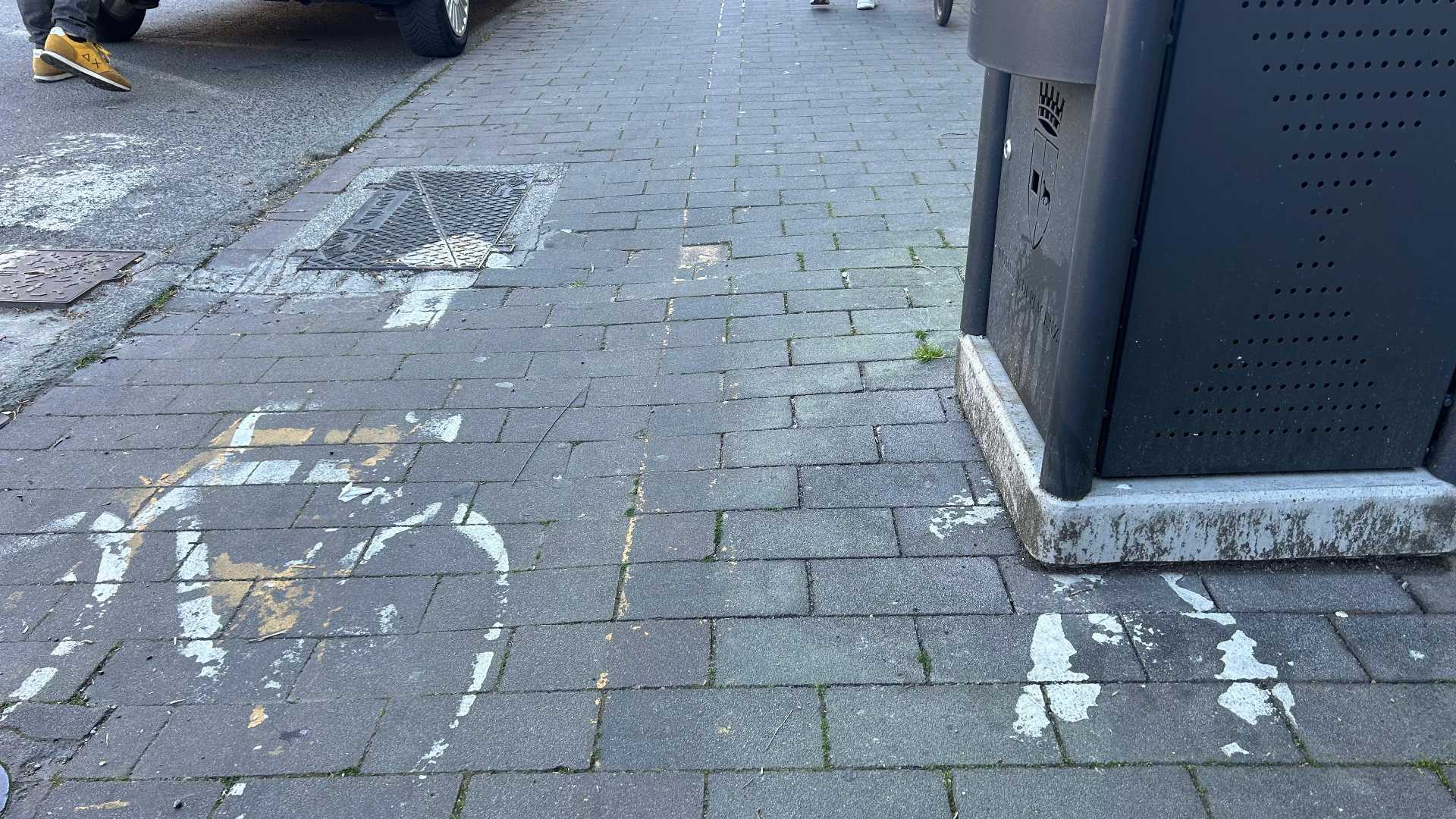 La ciclabile di via Veneto