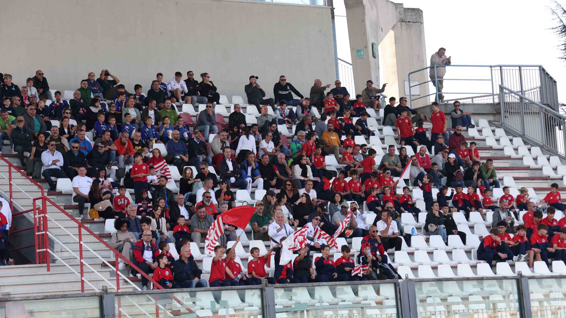 La tribuna dello stadio Garilli di Piacenza - © Libertà/Cavalli