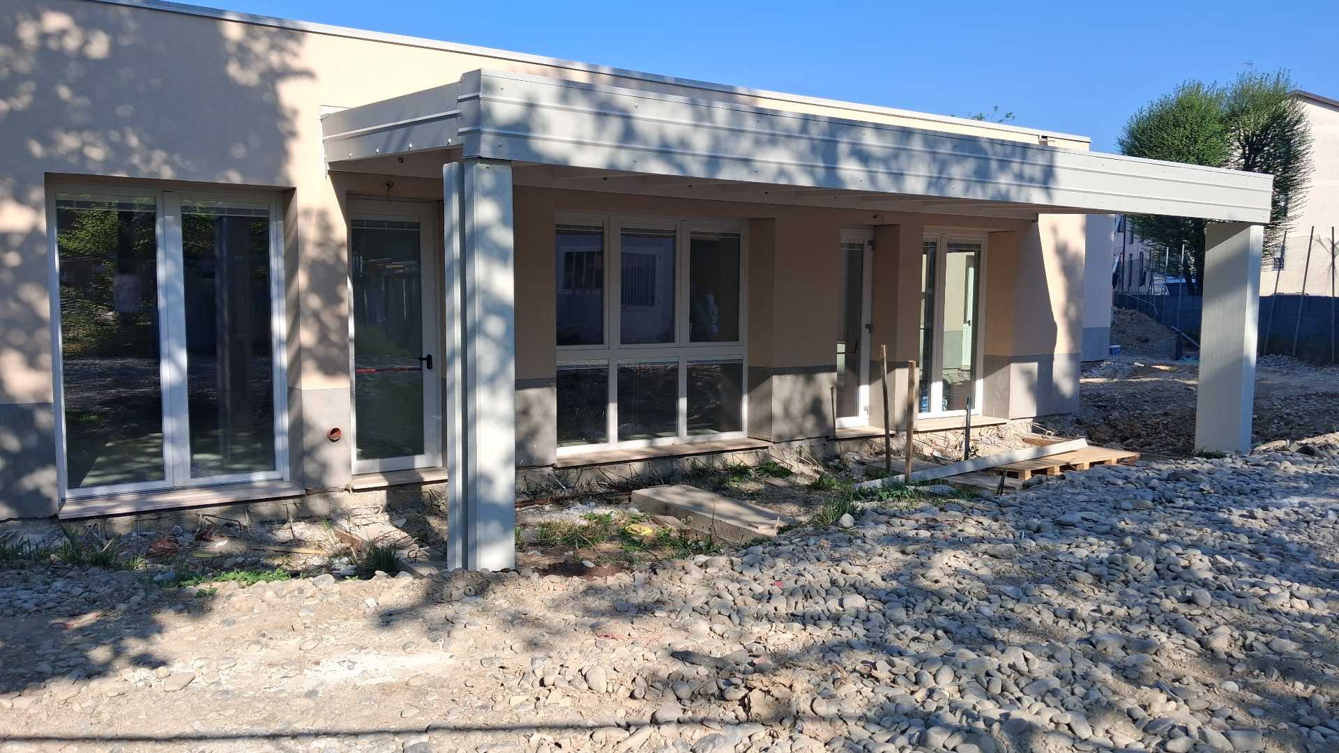 L’ala del nido in costruzione: finito il cantiere, i posti aumenteranno da 56 a 63 - FOTO ZEPPI