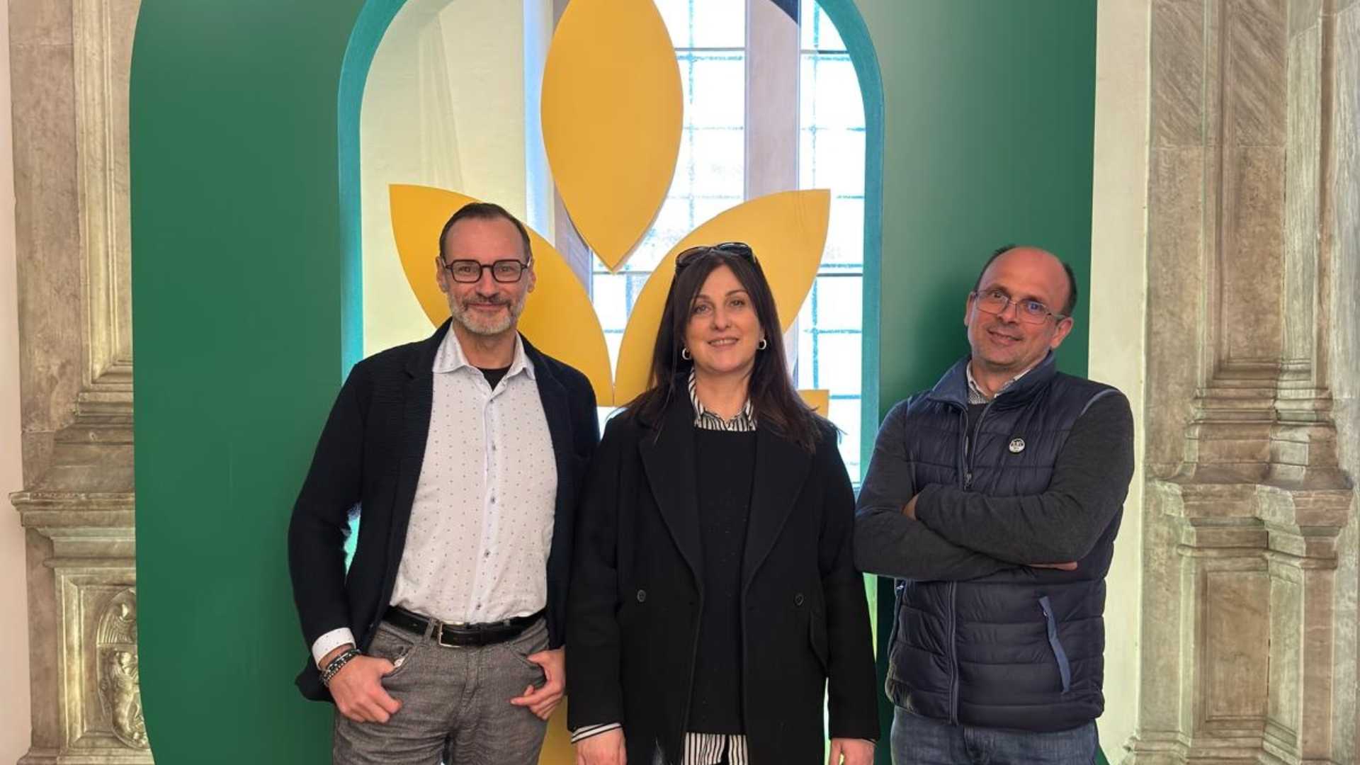 Da sinistra: Marco Piacentini, Susanna Franzini, Francesco Murelli