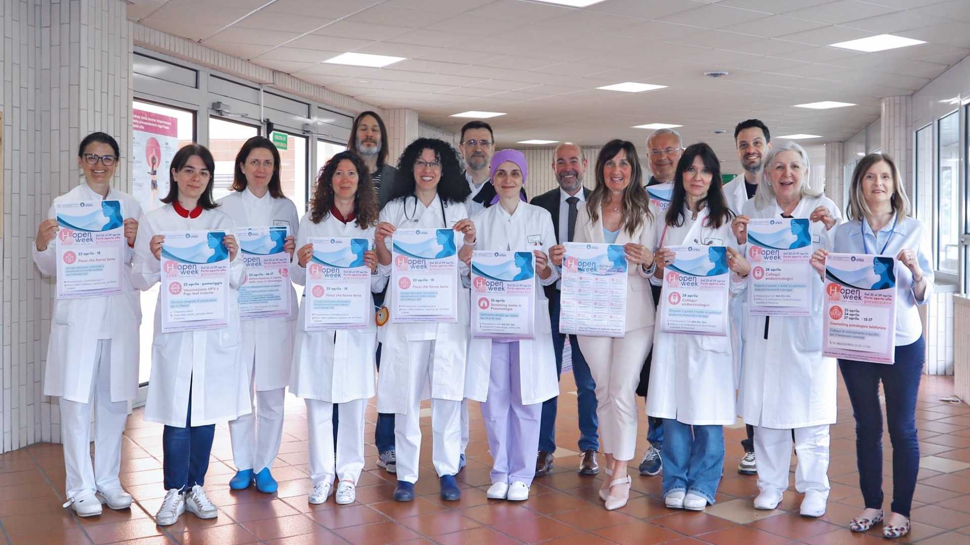 La presentazione della settimana dedicata alla salute femminile