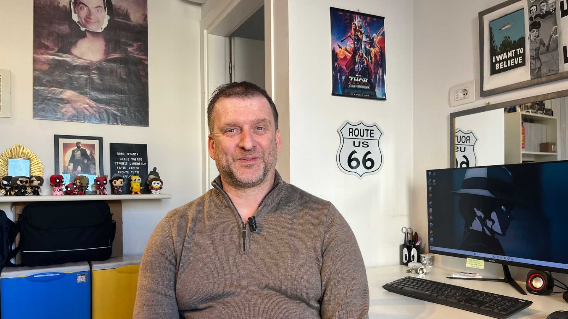 Storie di voi, Angelo tra computer da donare nella doccia e l'amore per Vigoleno