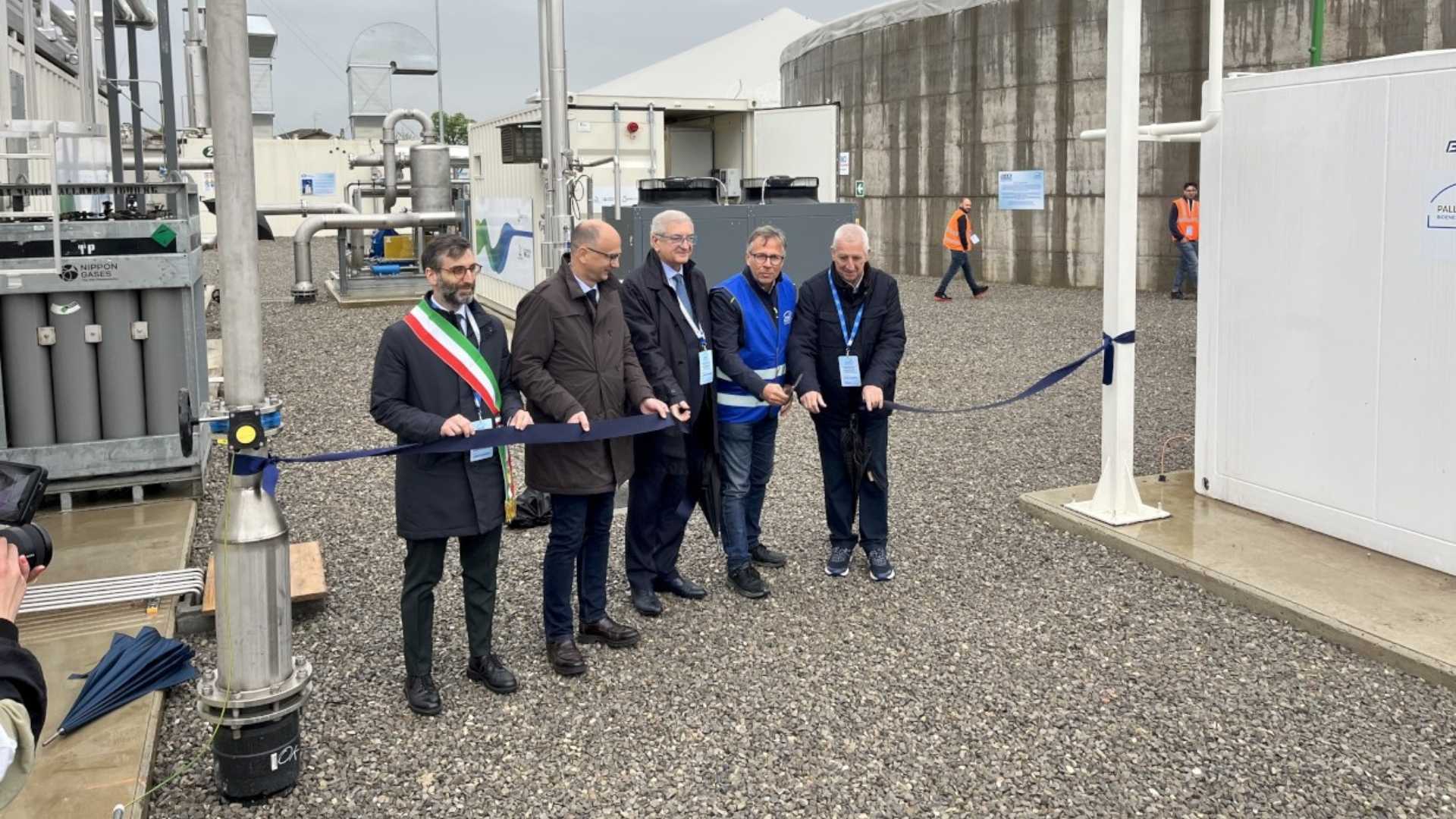 Carpaneto, inaugurato il primo impianto di biometano della provincia
