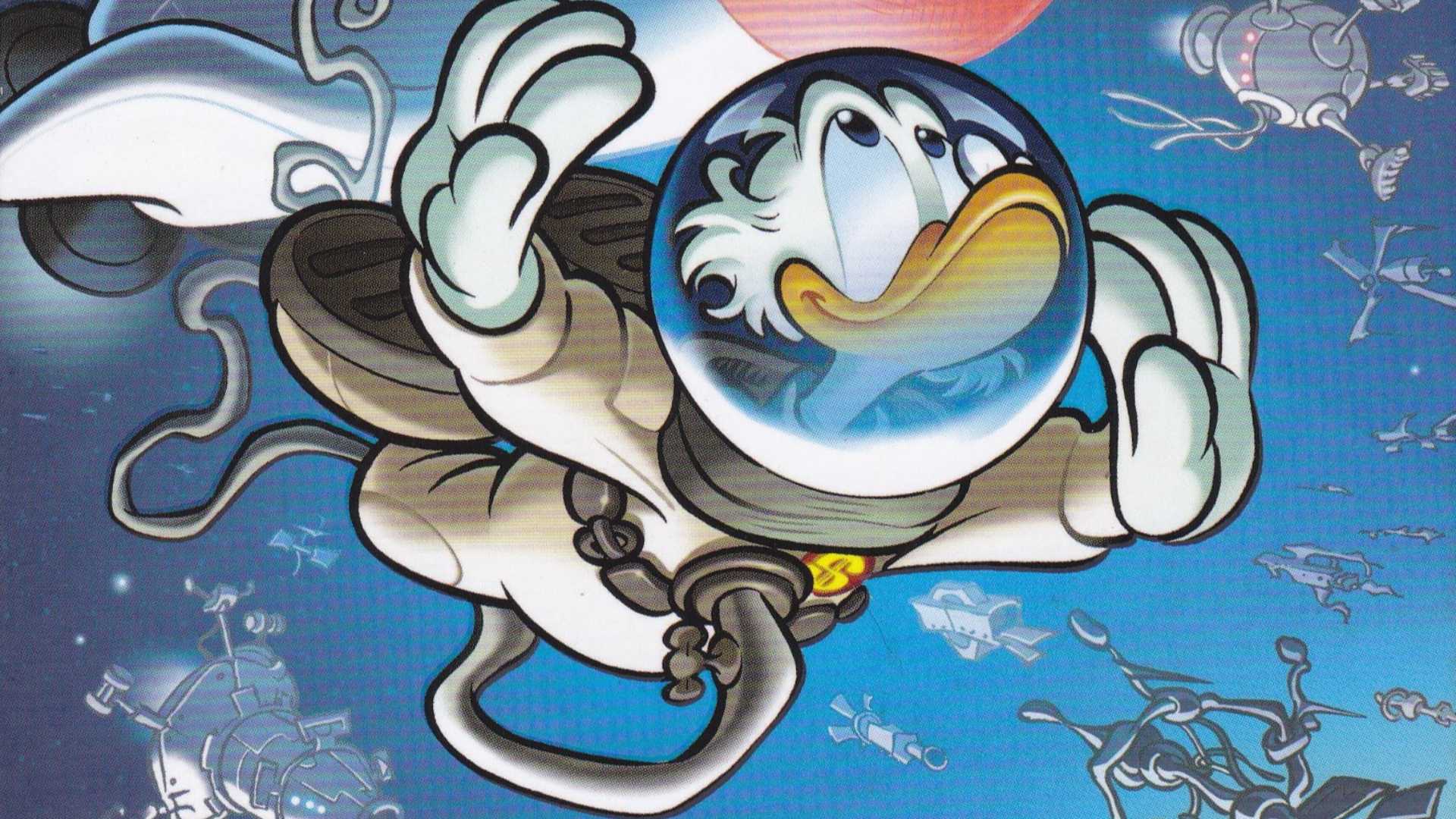 Zio Paperone nello spazio, in missione per conto dell’ASI © Disney.