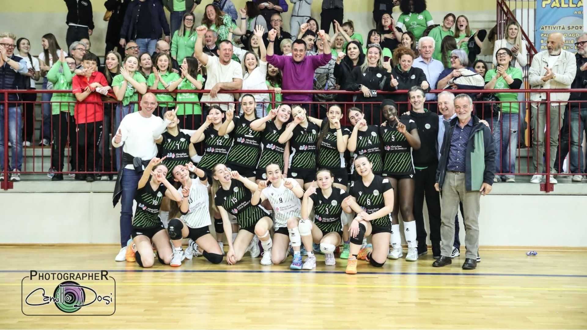 Sboccia il talento del River Volley: campionesse Under 16