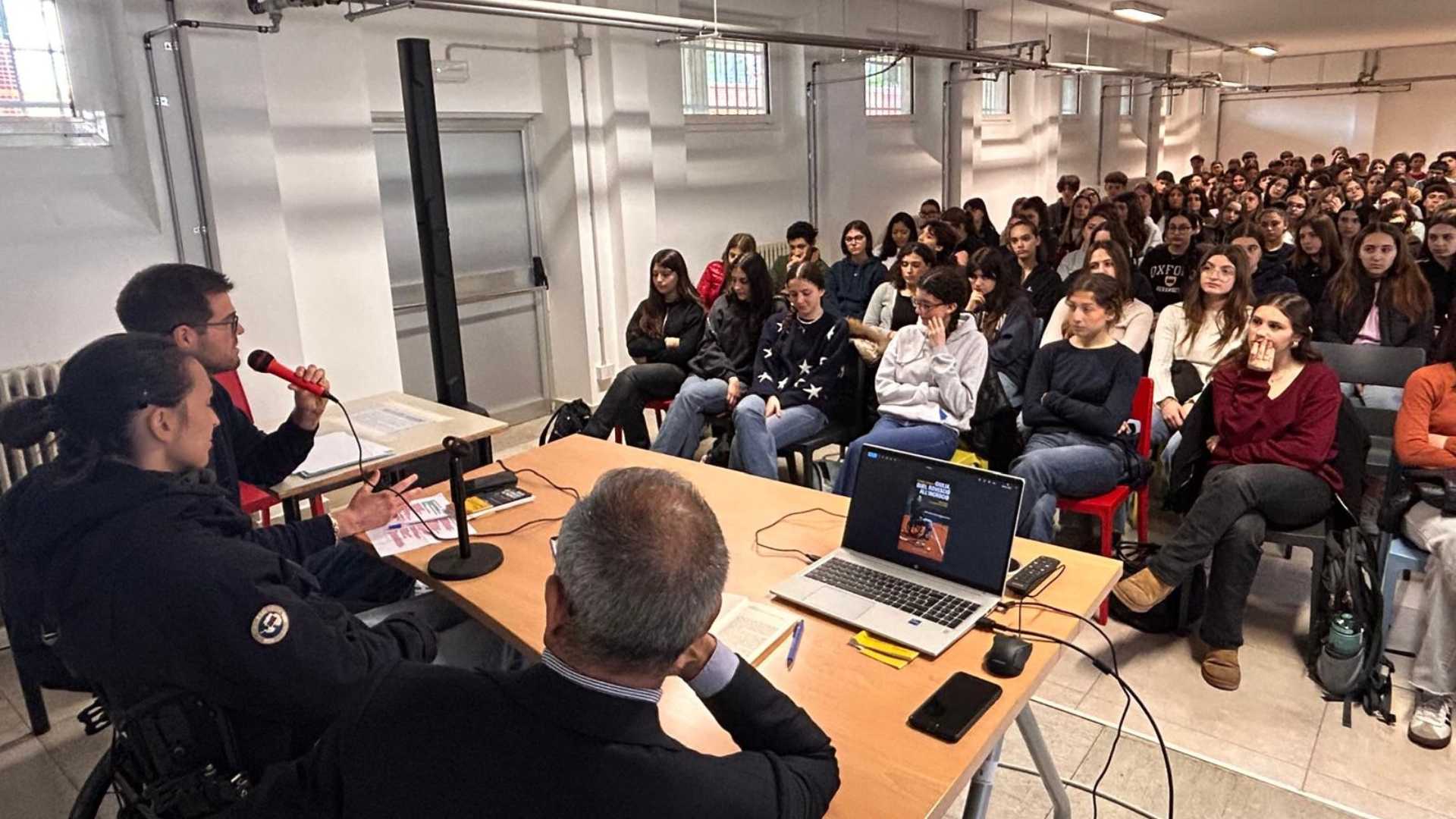 La presentazione al Colombini