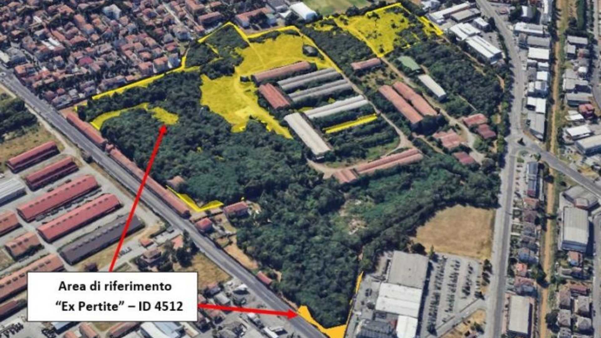 L'area della ex-Pertite a Piacenza