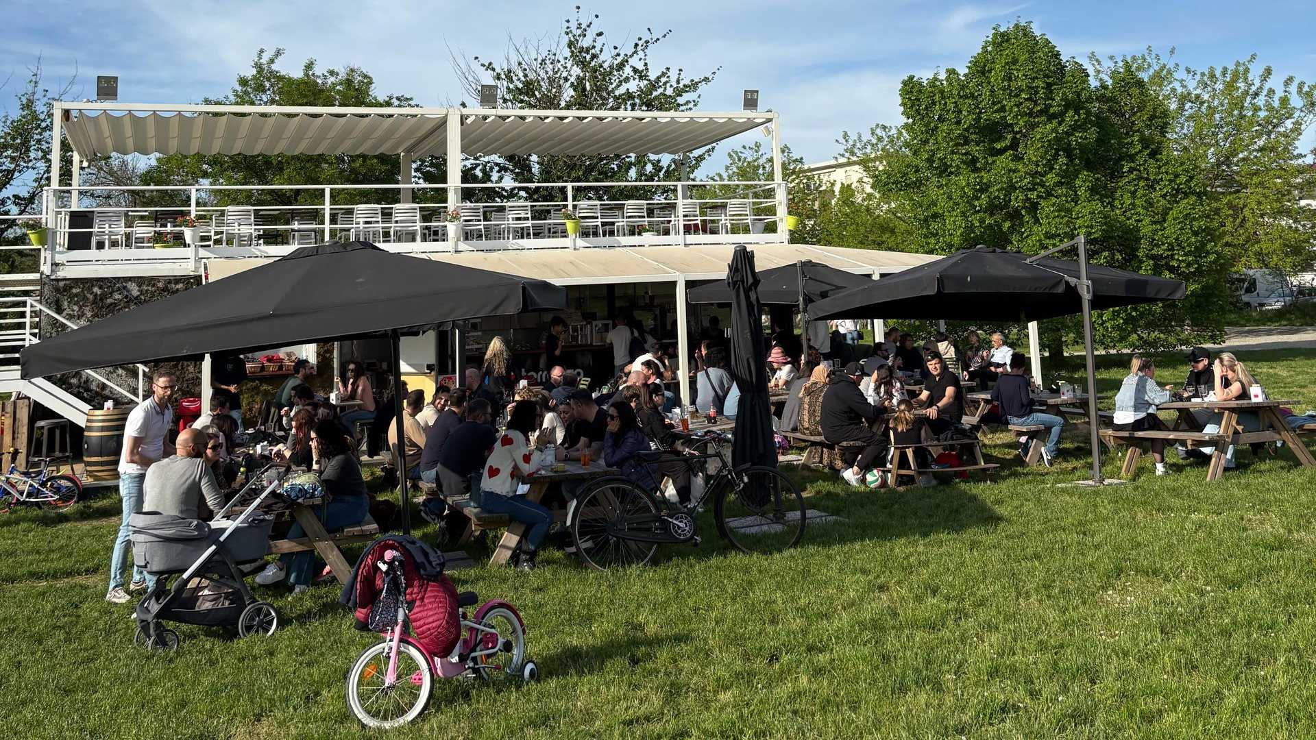 Galleana, aperitivo e controlli: «Col mio bar parco più sicuro»