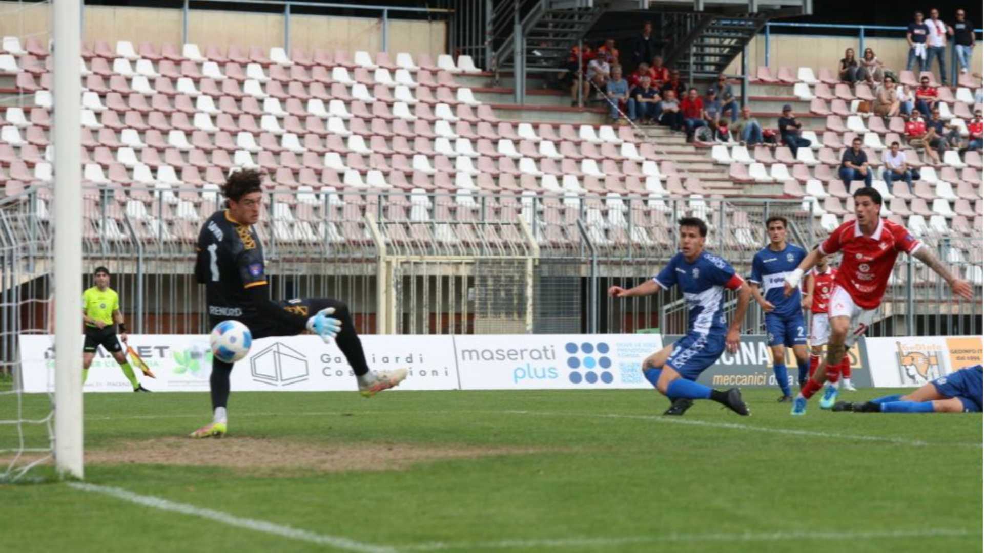 Il gol di Campagna©Libertà/Claudio Cavalli