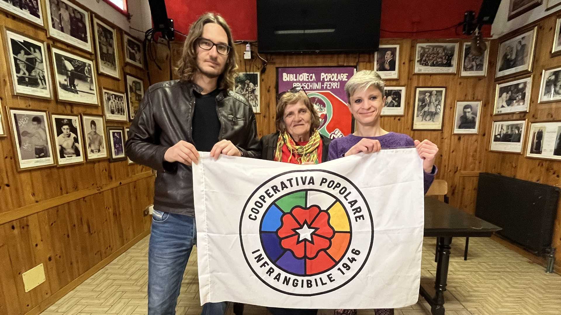 L’oratrice ufficiale Albertina Soliani e la presentazione delle iniziative della Coop Infrangibile