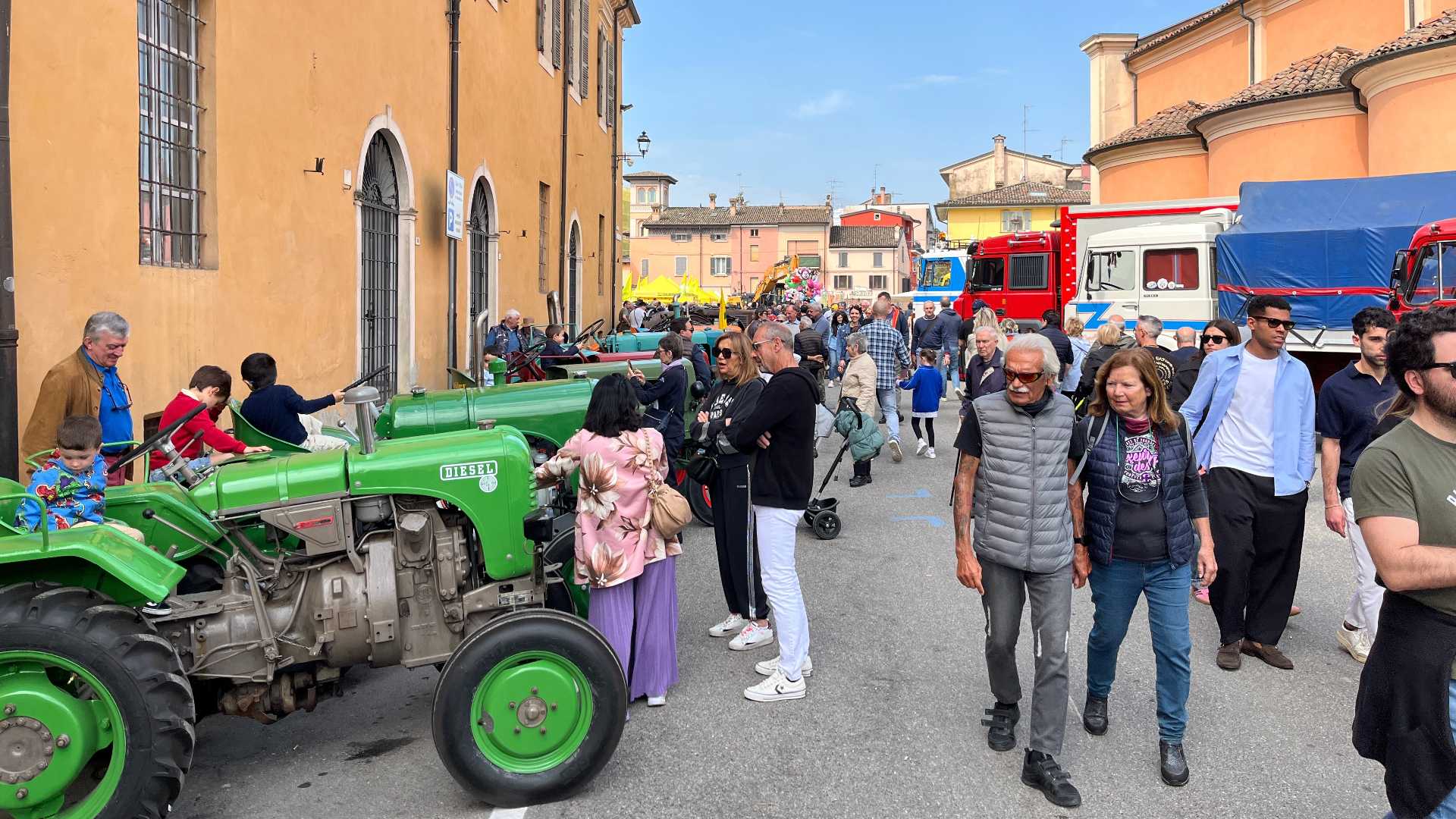 Immagini generiche della fiera di primavera 2026 L'esposizione dei mezzi del Gtam