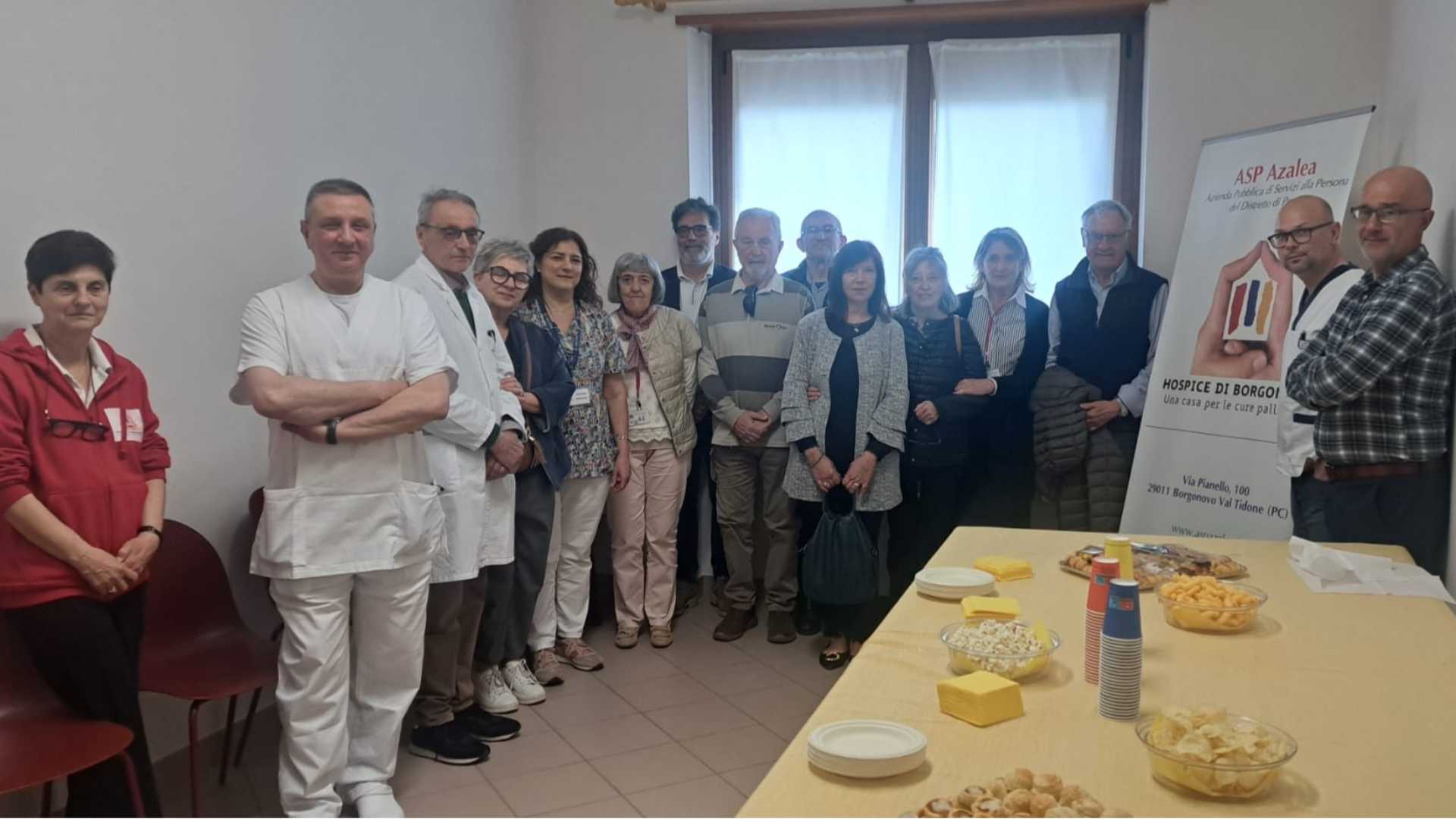 Borgonovo, solidarietà per l'hospice: nuovo bagno attrezzato per disabili