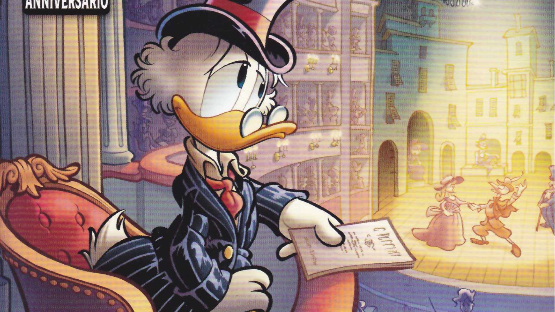 Zio Paperone amante della lirica (se qualcuno gli offre il biglietto) © Disney