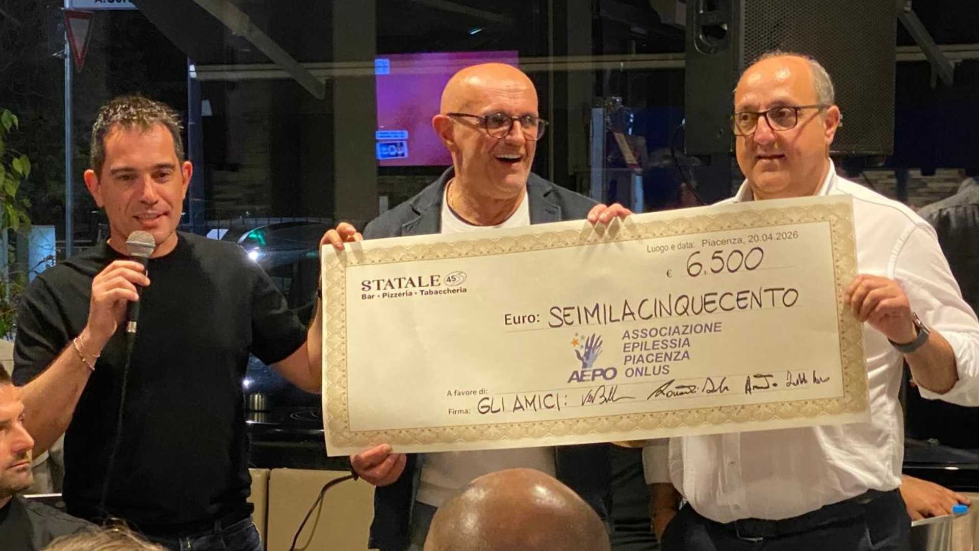 Cena benefica per l'Associazione Epilessia, raccolti 6.500 euro