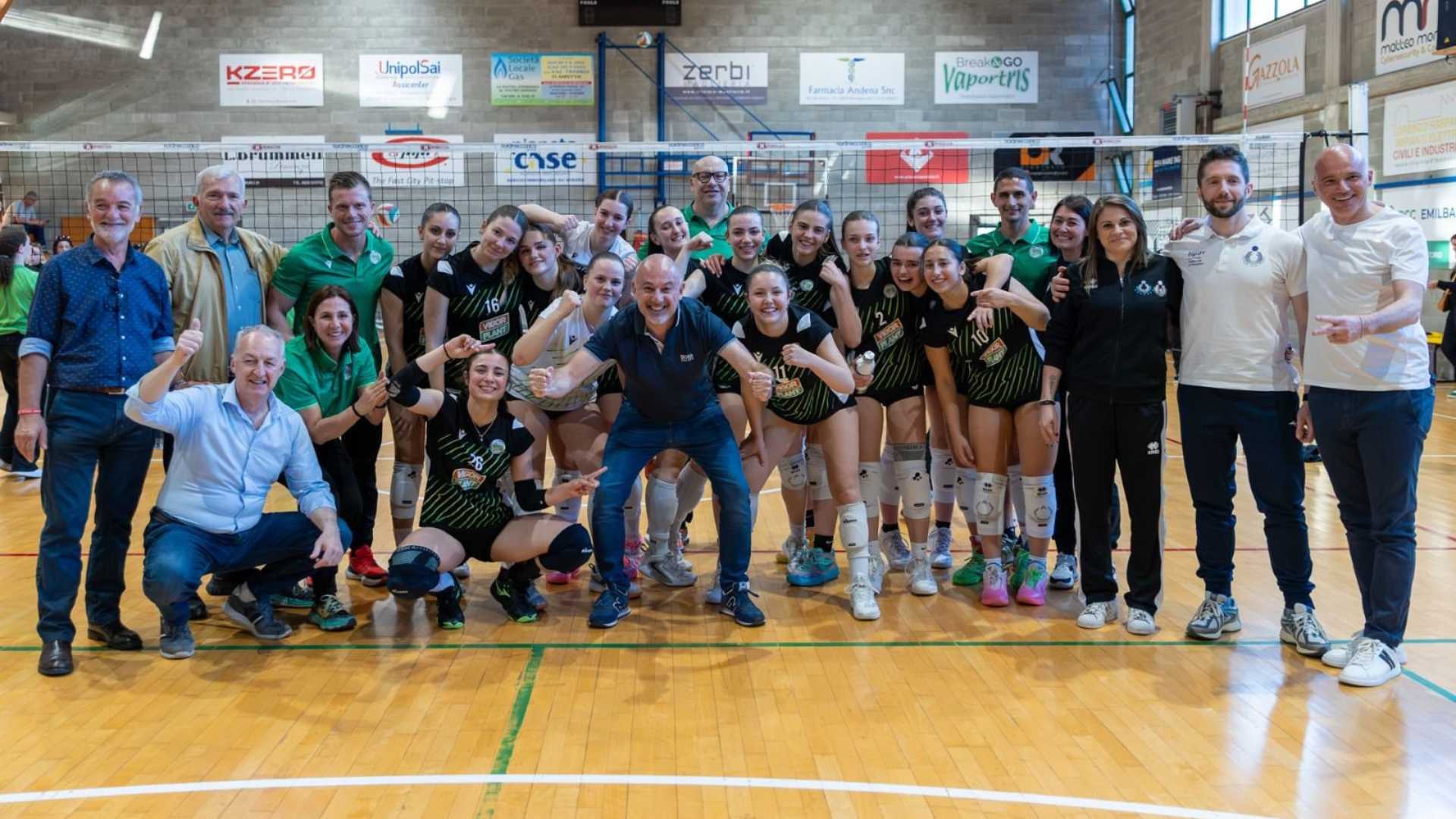 Rivergaro fa festa con le Under 18