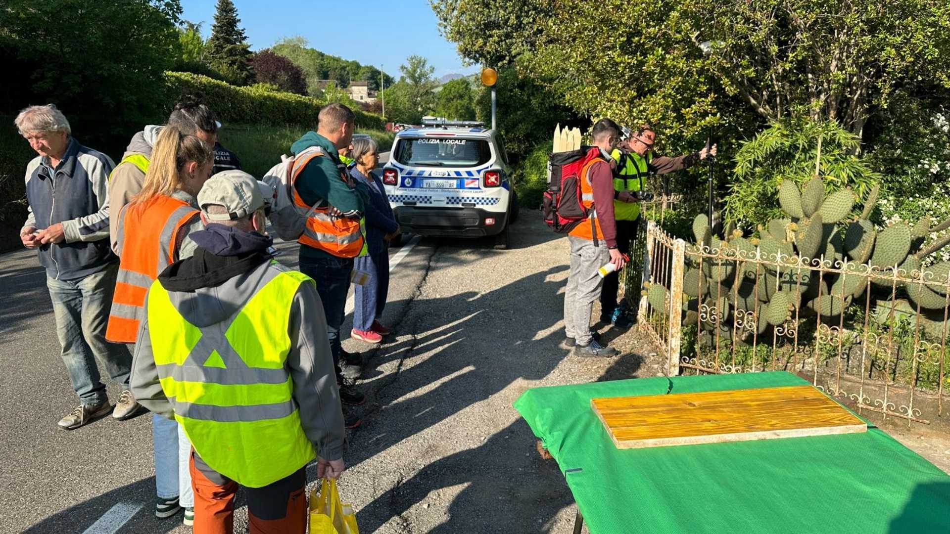 Manifestazione contro gli espropri sulla Statale 45. Erminia: «Io non mi arrendo»