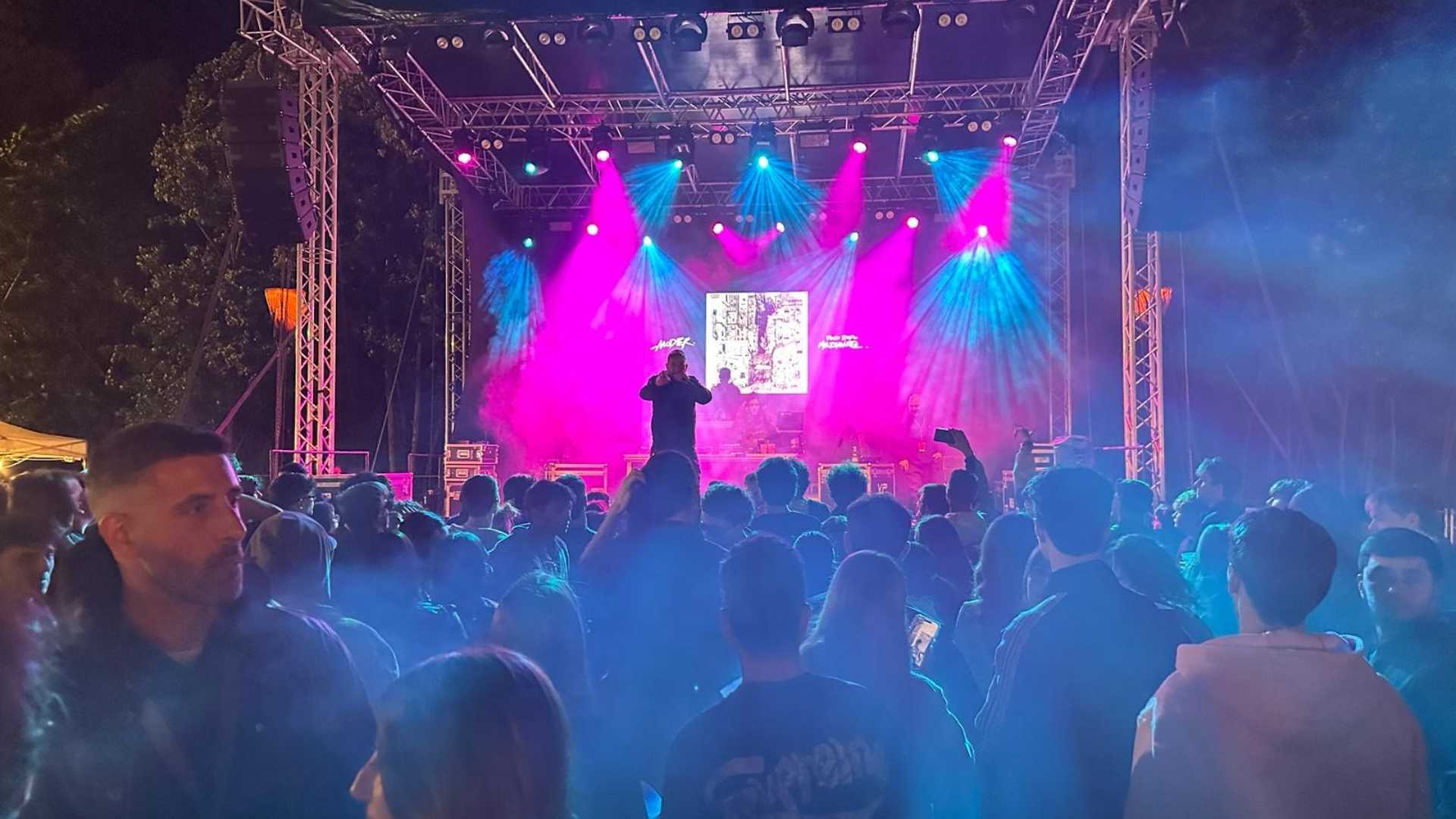 Il palco del Grill Contest