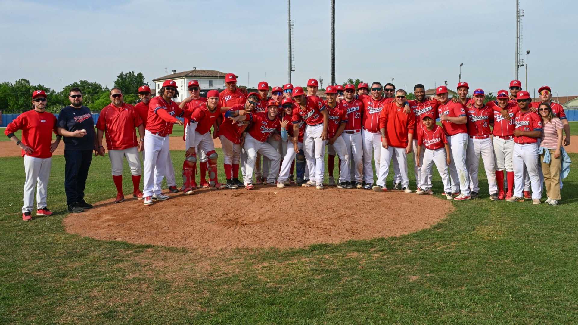 Piacenza Baseball inarrestabile
