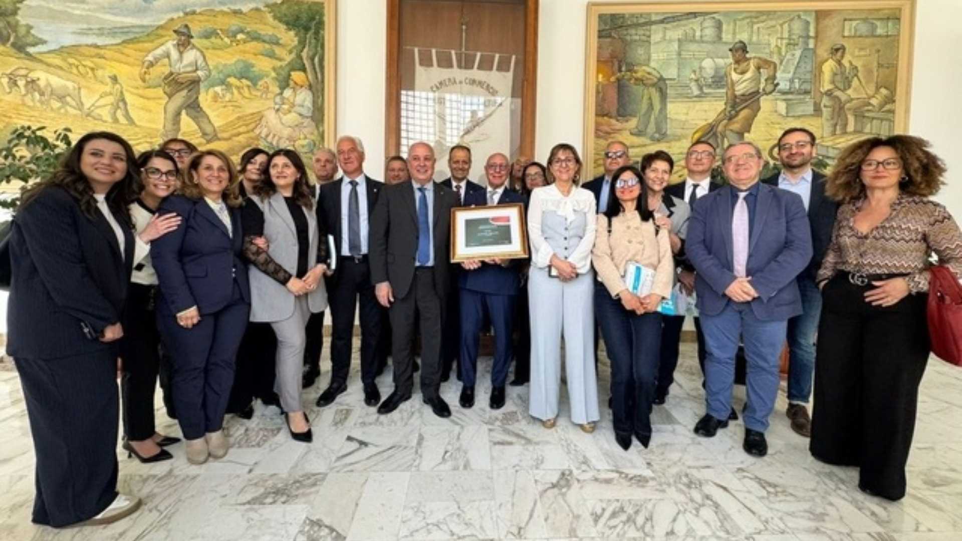 Conferito alla BCC Mediocrati il riconoscimento del Registro nazionale imprese storiche Unioncamere